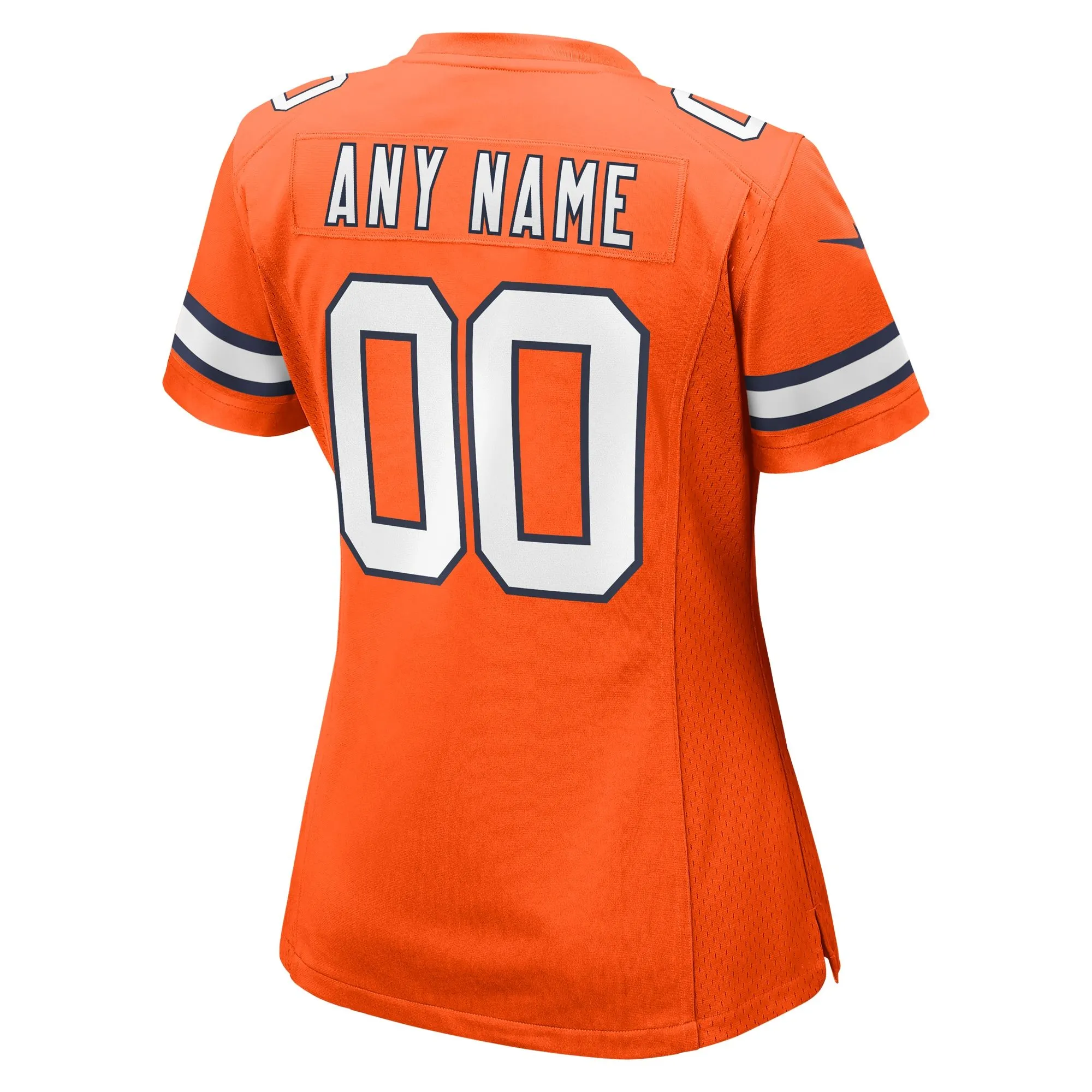 Denver Broncos  Women's Alternate Custom Game Jersey - Orange