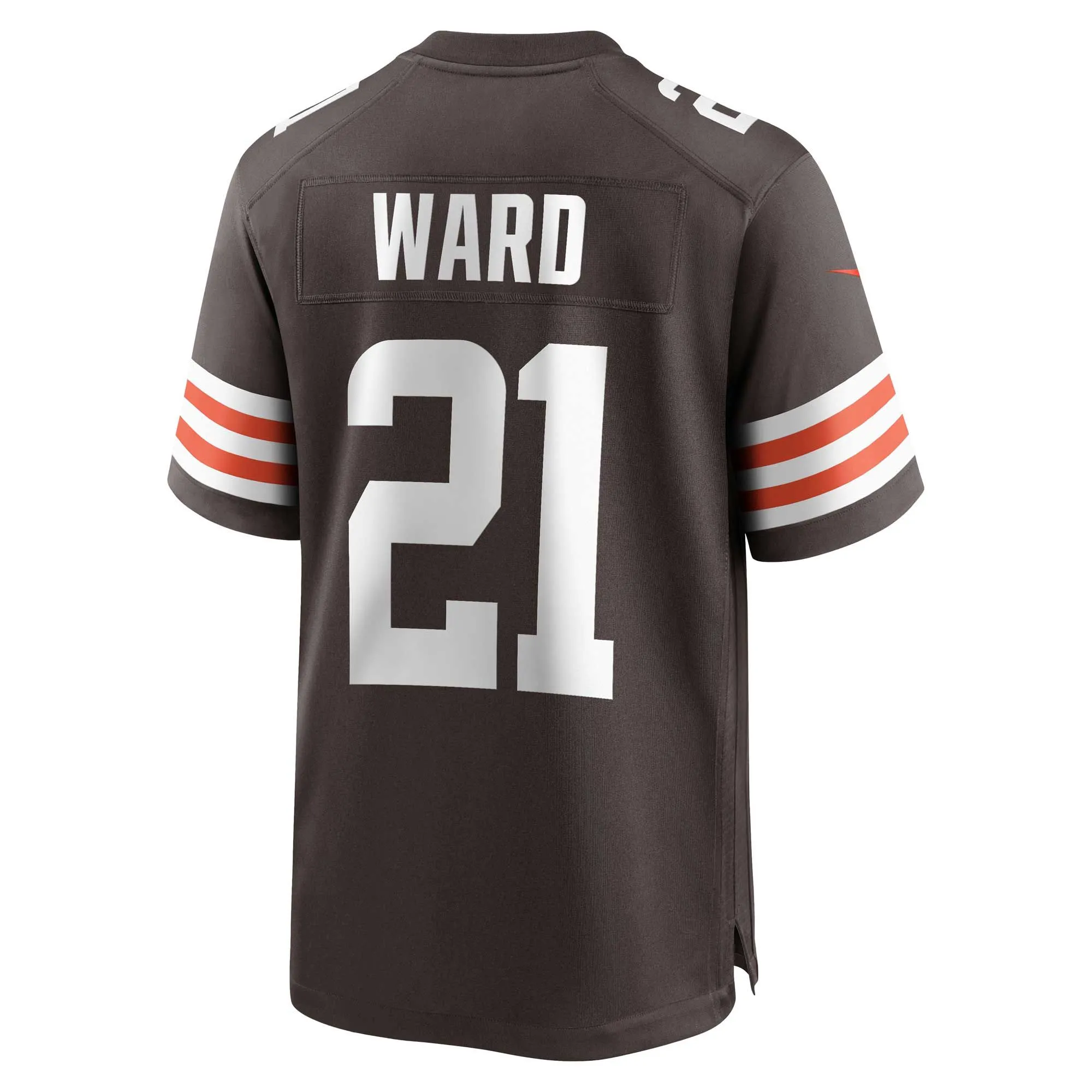 Denzel Ward Cleveland Browns  Game Jersey - Brown