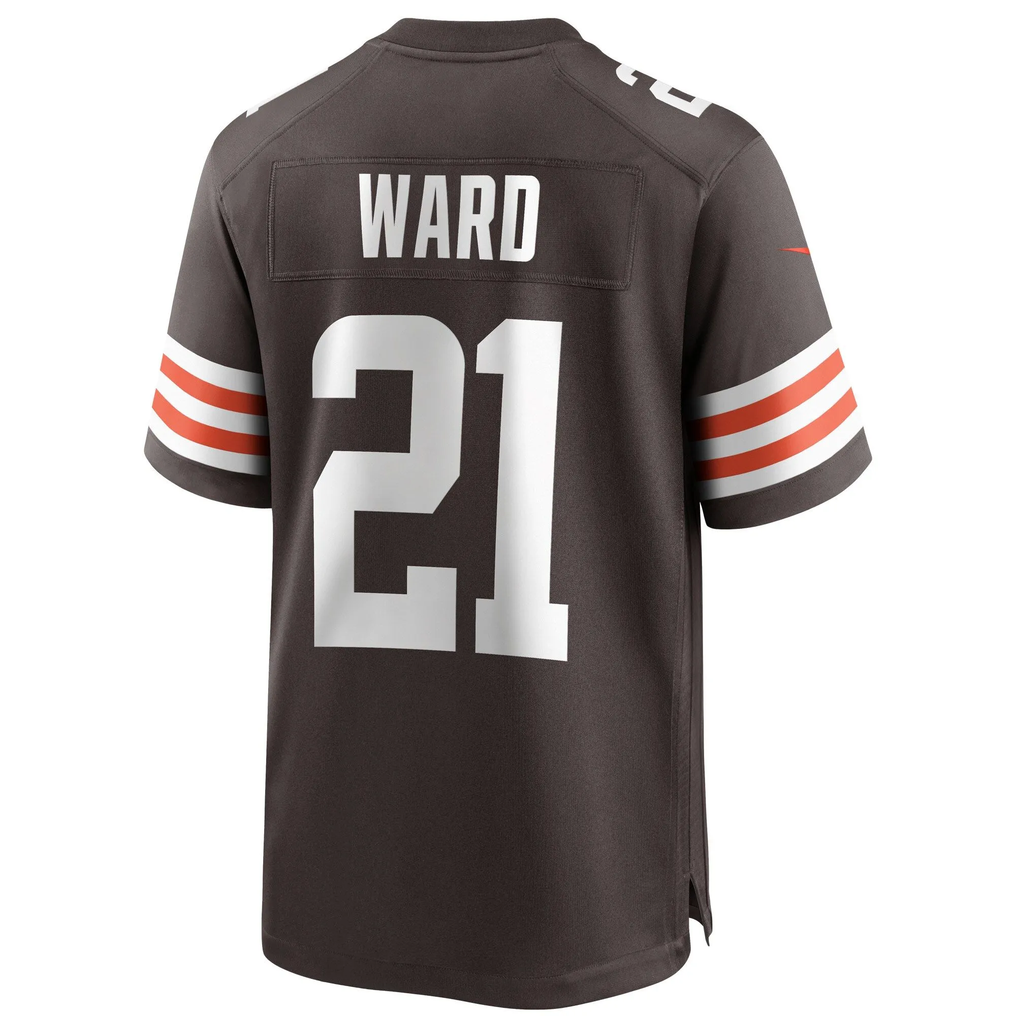 Denzel Ward Cleveland Browns  Player Game Jersey - Brown