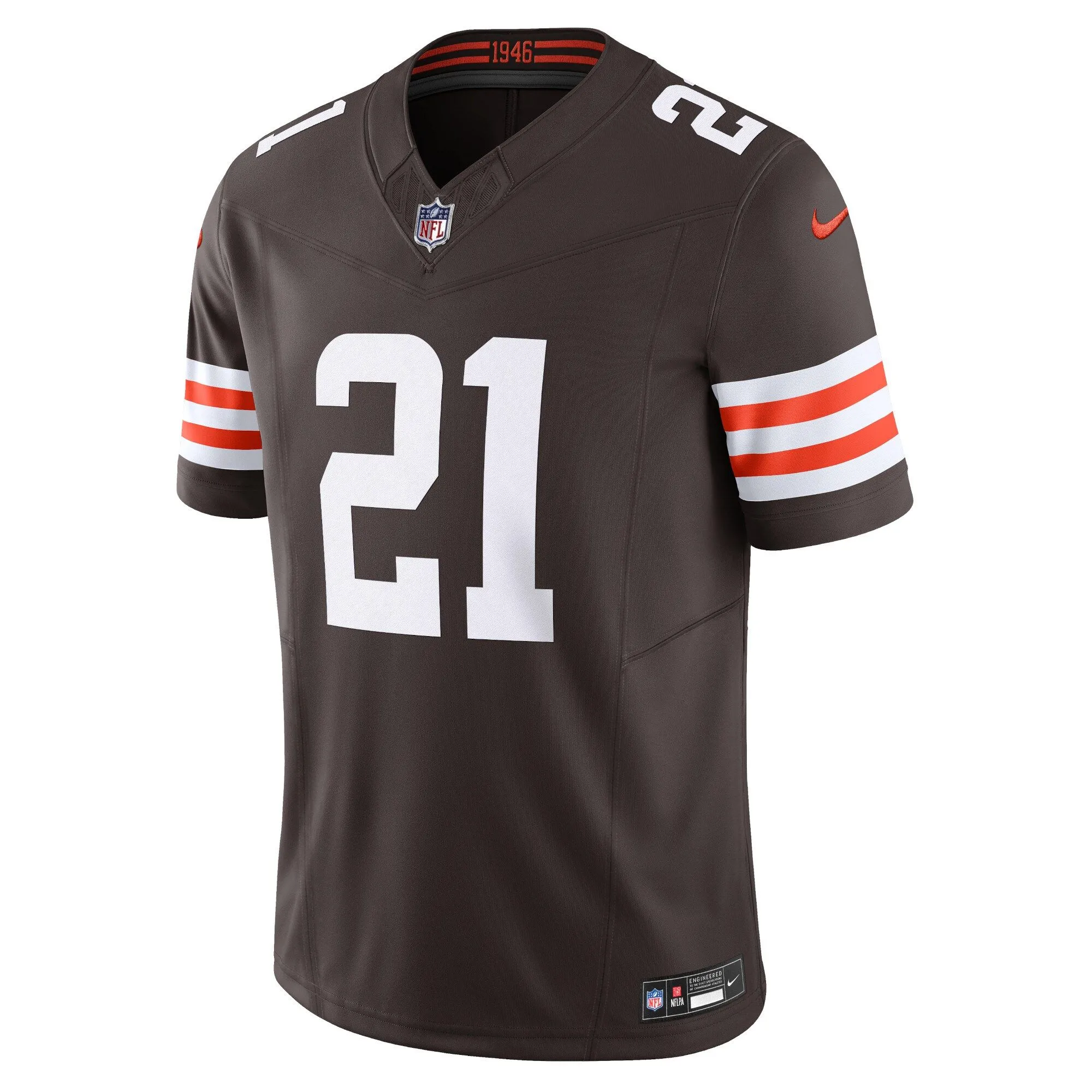 Denzel Ward Cleveland Browns  Vapor F.U.S.E. Limited Jersey - Brown