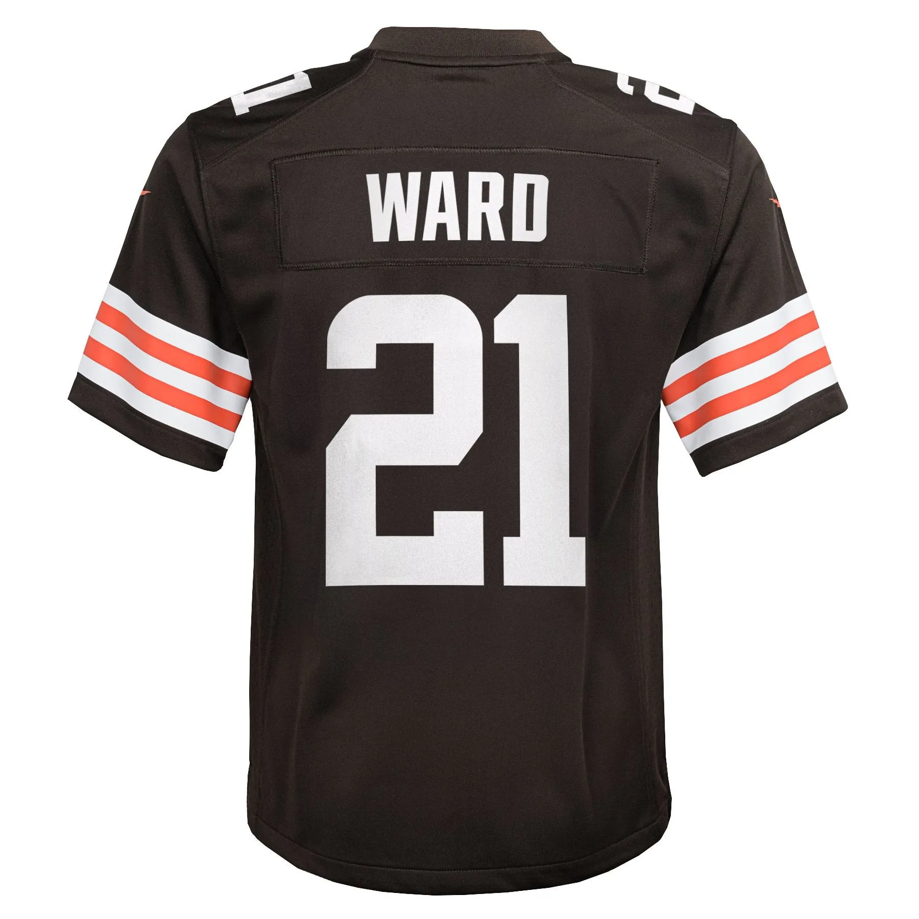 Denzel Ward Cleveland Browns  Youth Game Jersey - Brown