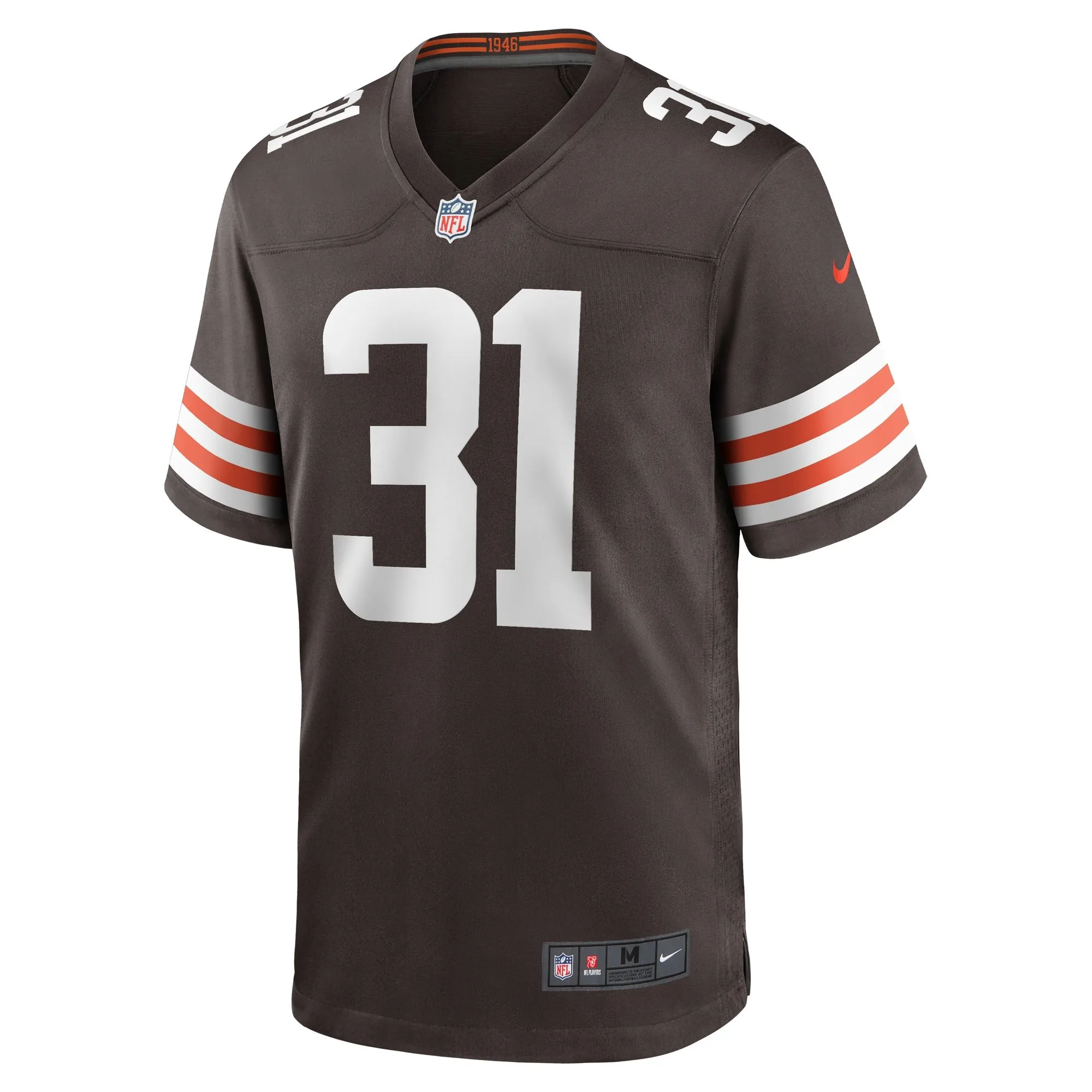 Deon Jackson Cleveland Browns   Game Jersey -  Brown