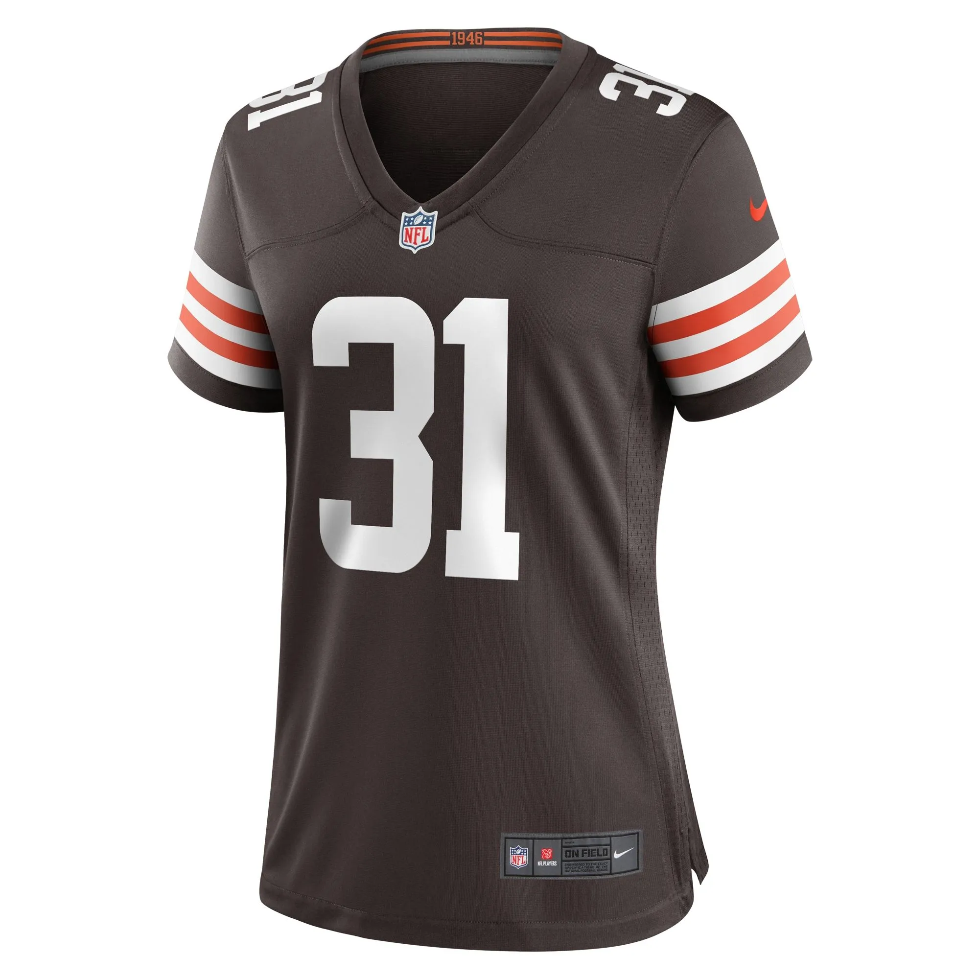 Deon Jackson Cleveland Browns  Women's  Game Jersey -  Brown