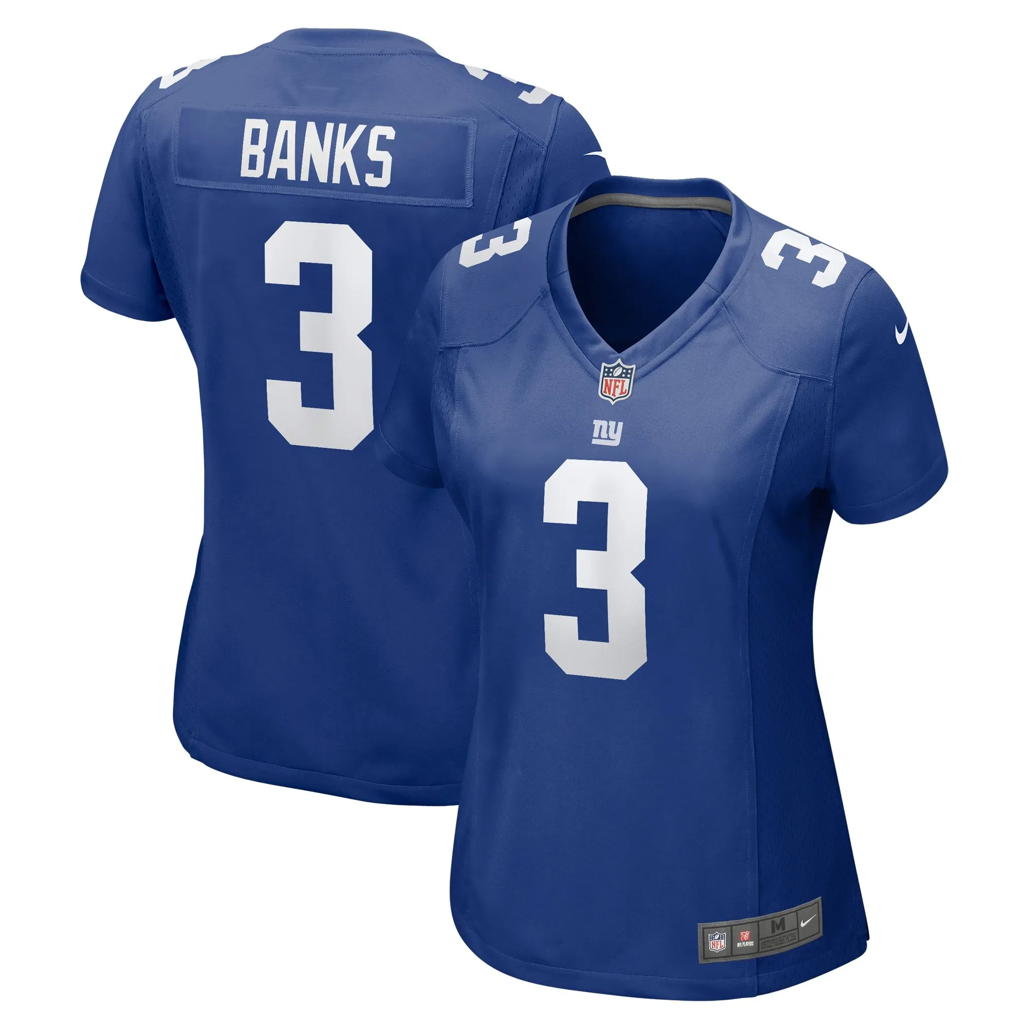 Deonte Banks New York Giants  Women's  Game Jersey -  Royal