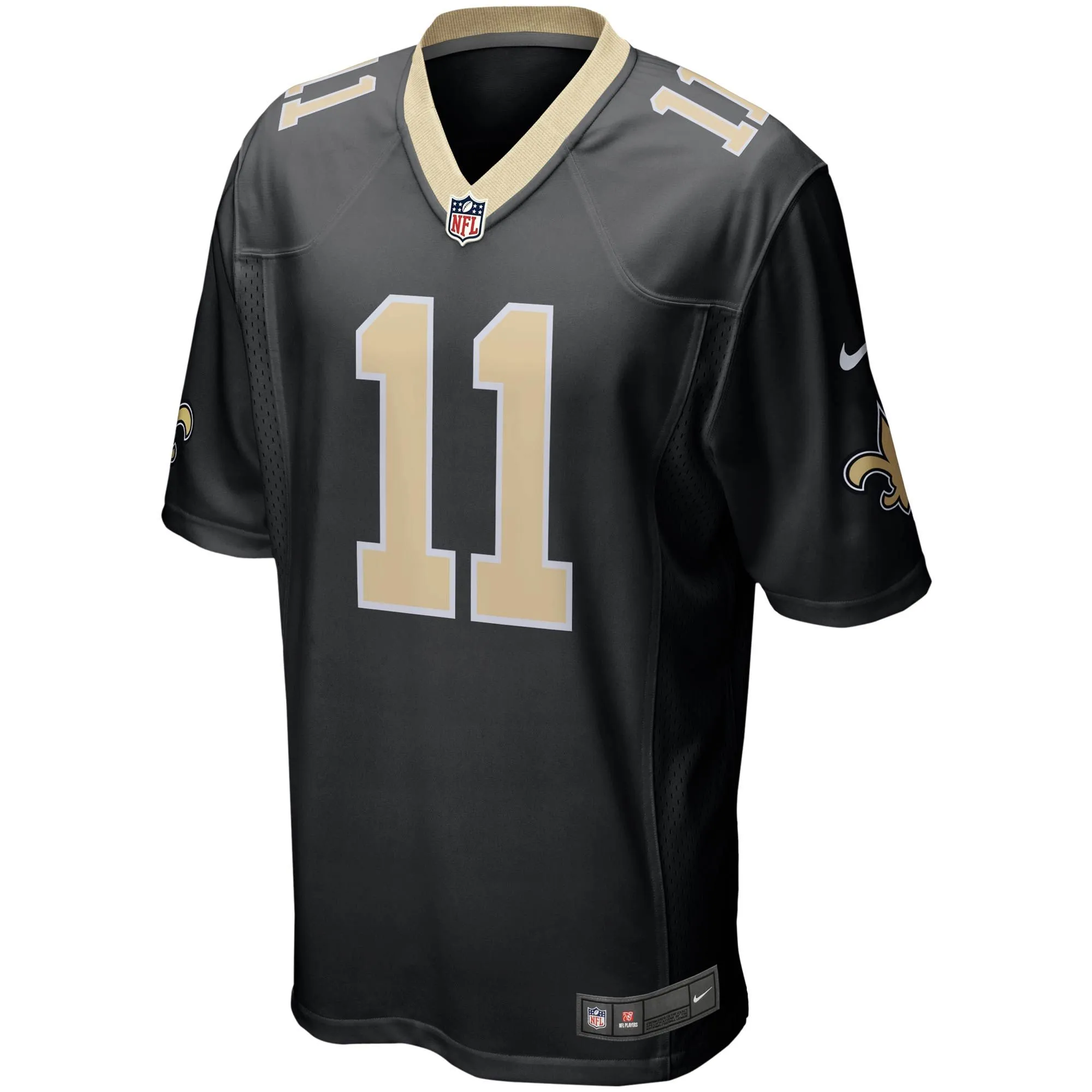 Deonte Harris New Orleans Saints  Game Player Jersey - Black