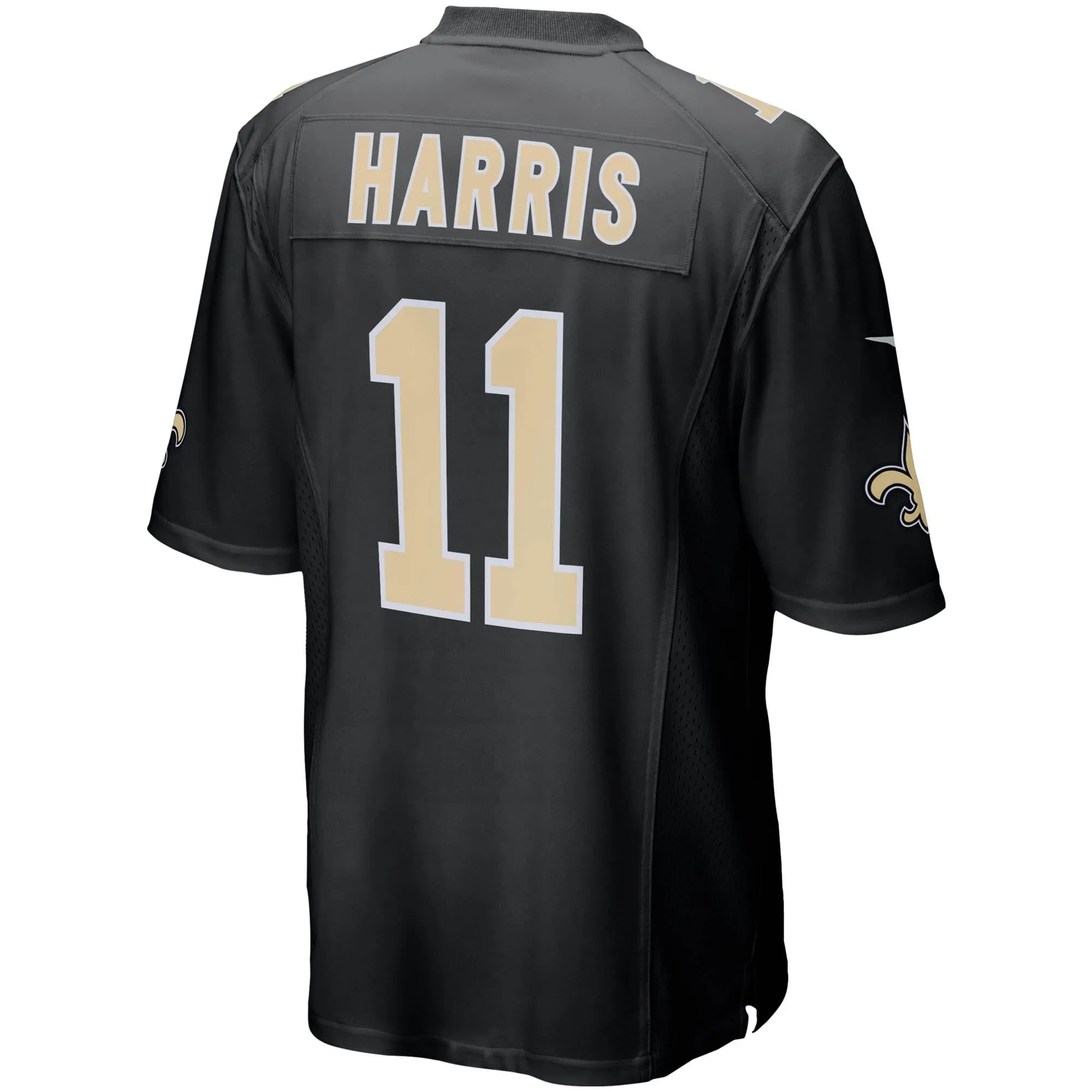 Deonte Harris New Orleans Saints  Game Player Jersey - Black