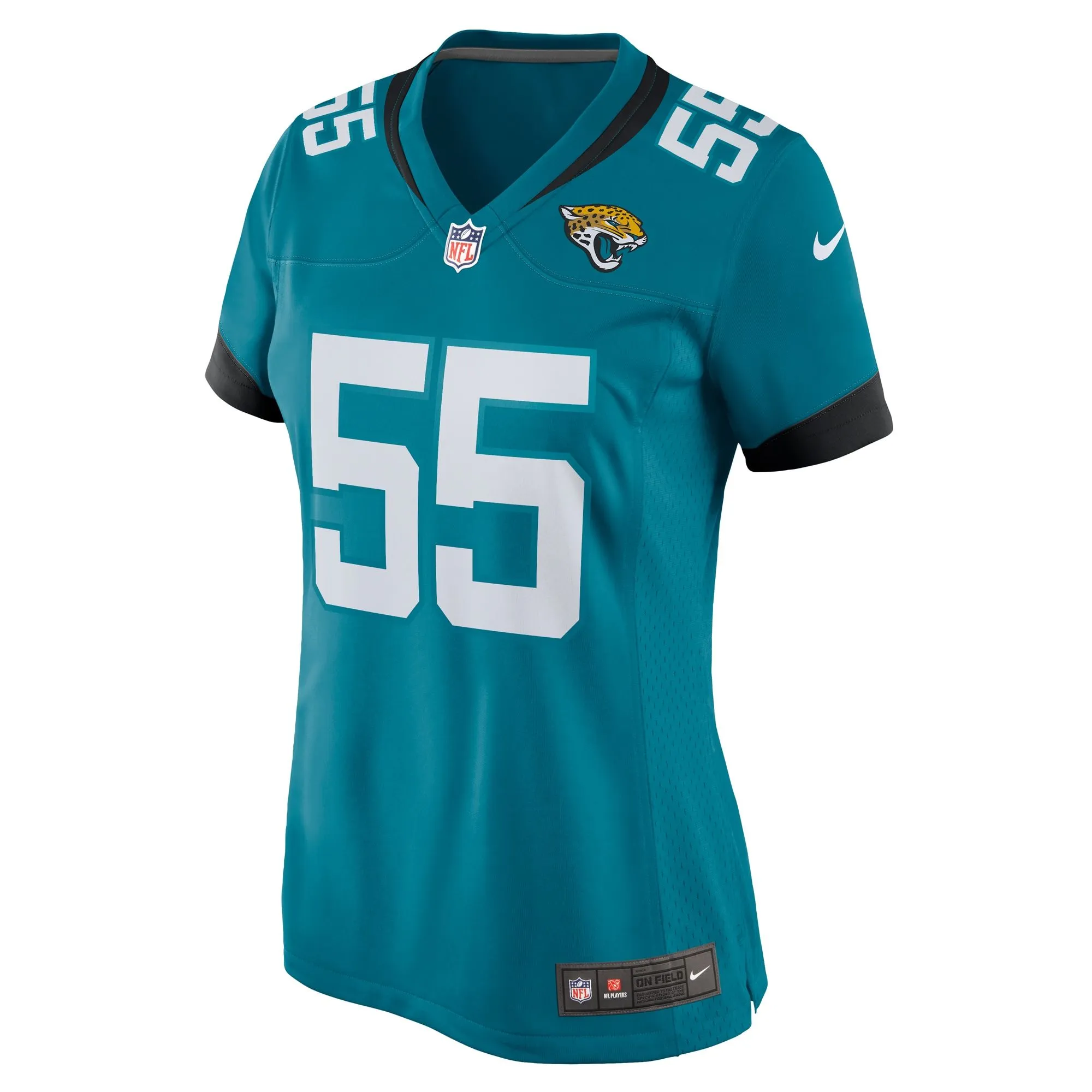 Dequan Jackson Jacksonville Jaguars  Women's  Game Jersey -  Teal