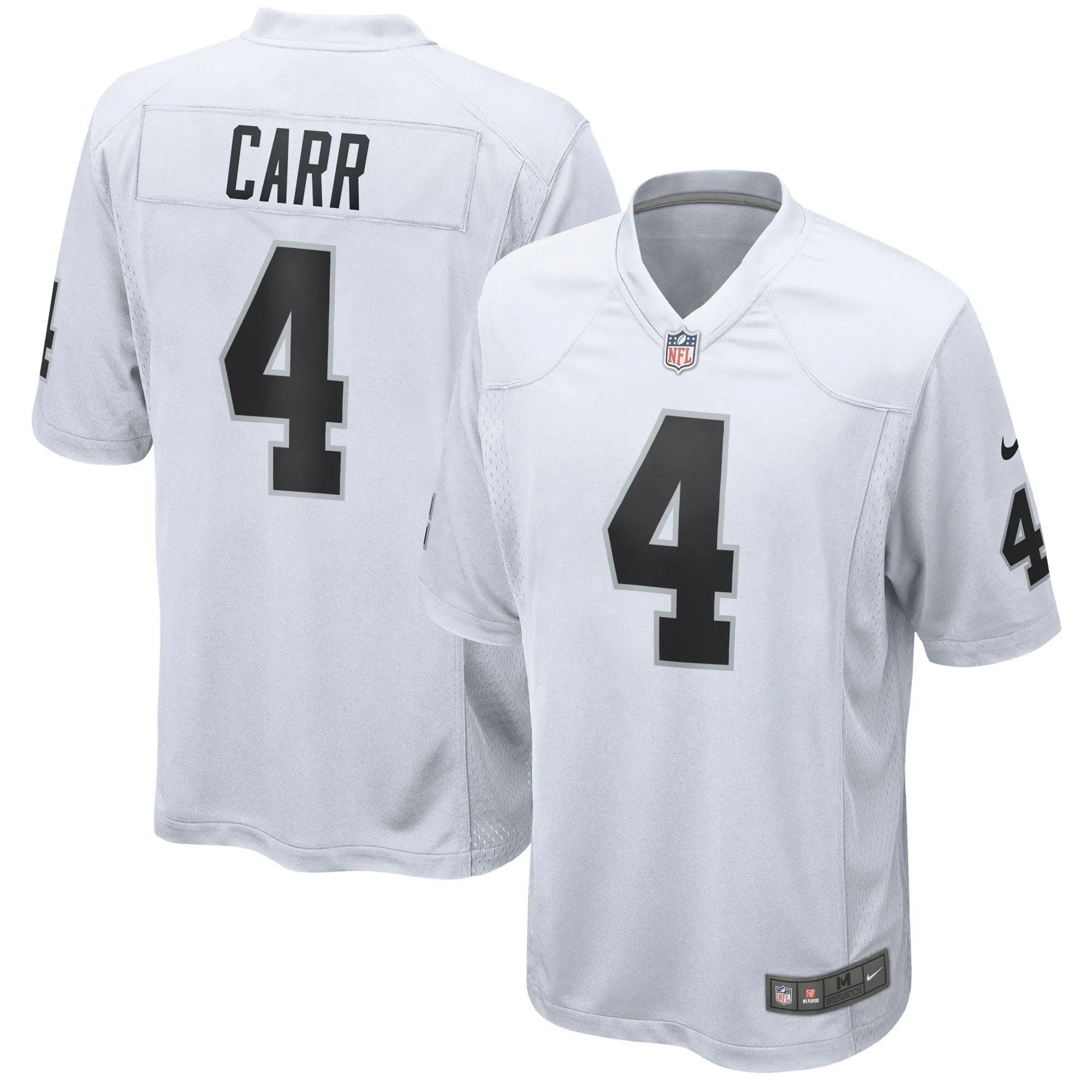 Derek Carr Las Vegas Raiders  Game Jersey - White