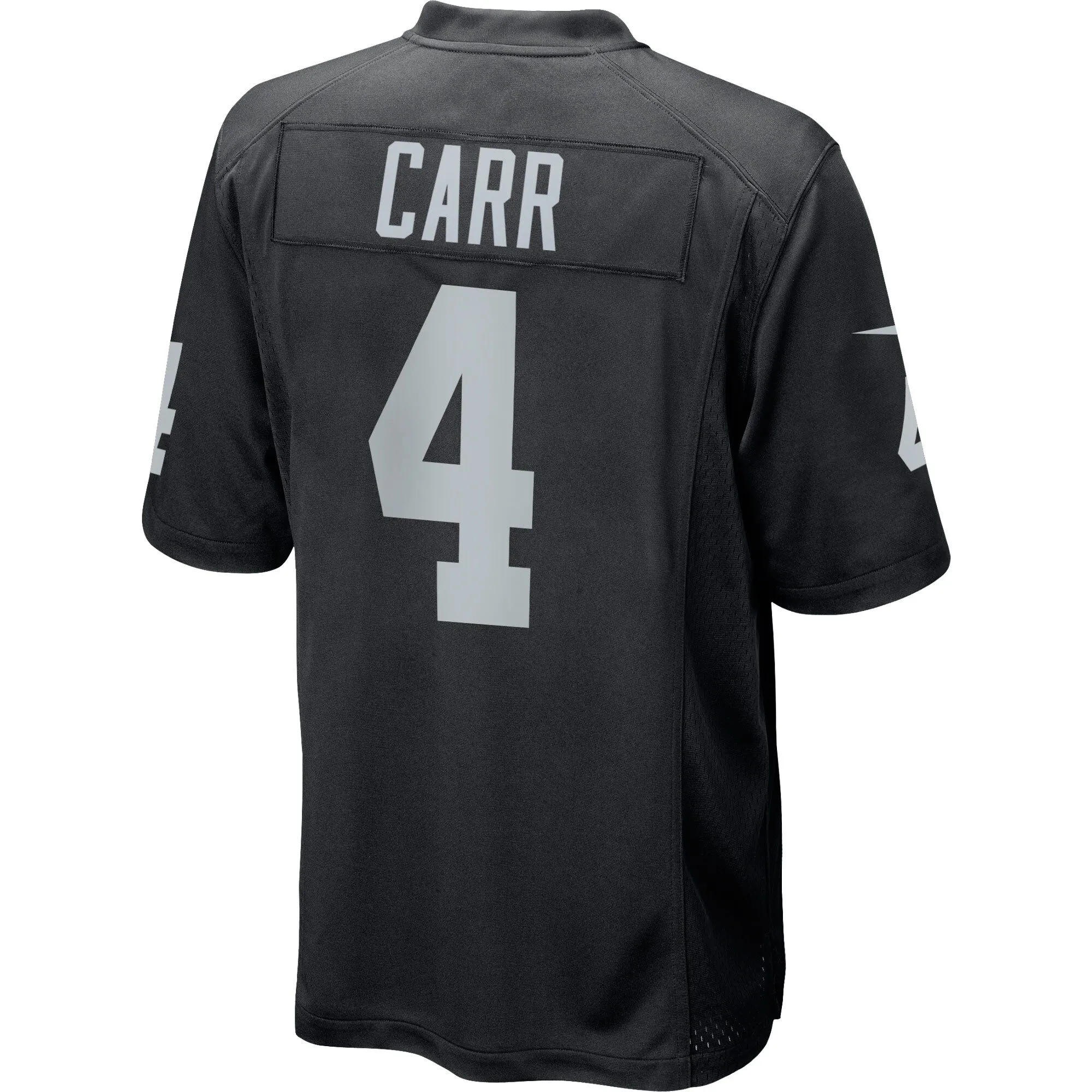 Derek Carr Las Vegas Raiders  Game Player Jersey - Black