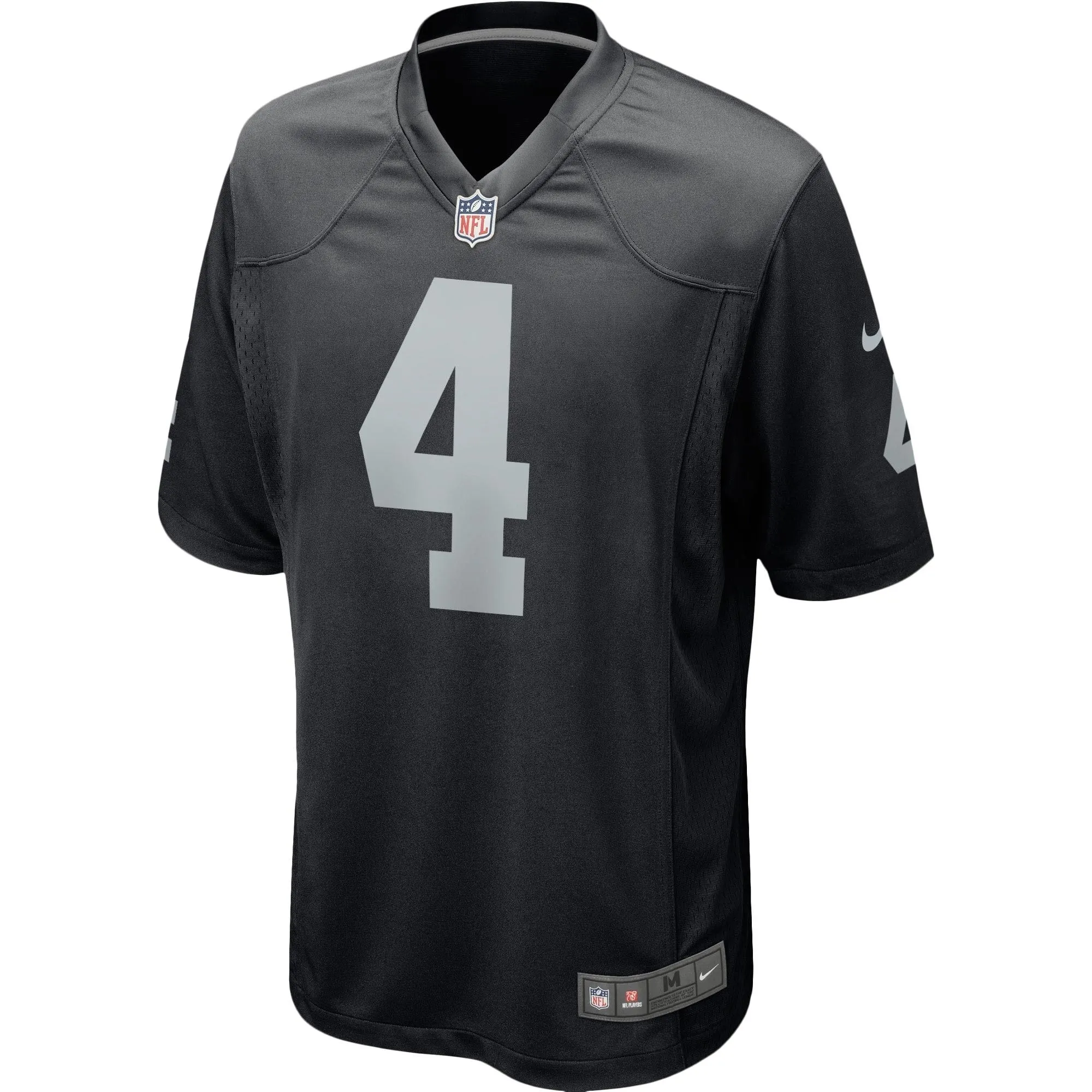 Derek Carr Las Vegas Raiders  Youth Team Color Game Jersey - Black