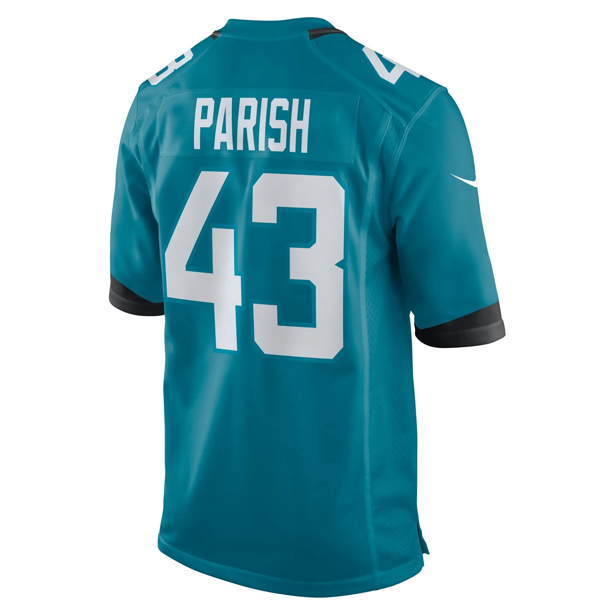 Derek Parish Jacksonville Jaguars   Game Jersey -  Teal