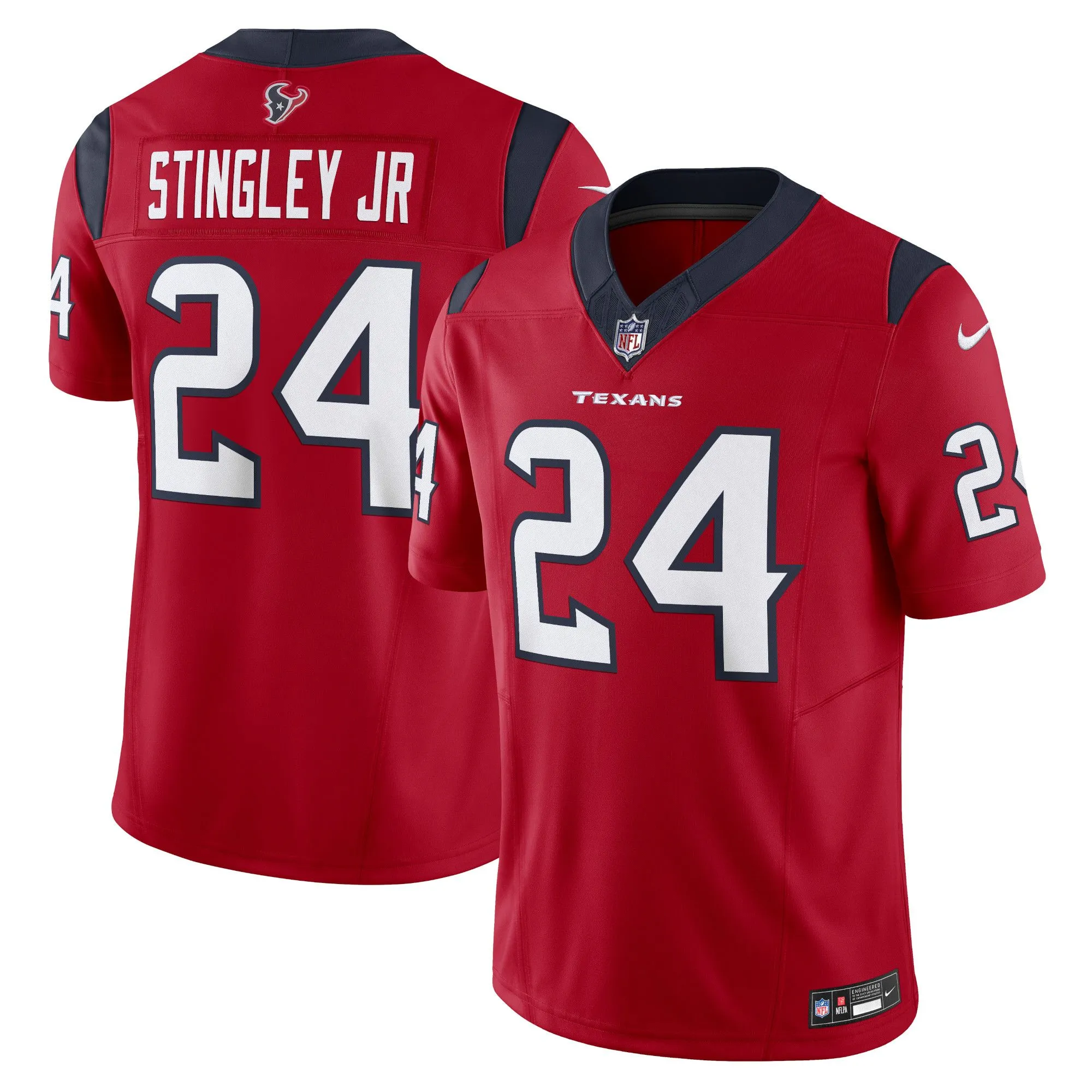 Derek Stingley Jr. Houston Texans  Vapor F.U.S.E. Limited Jersey - Red