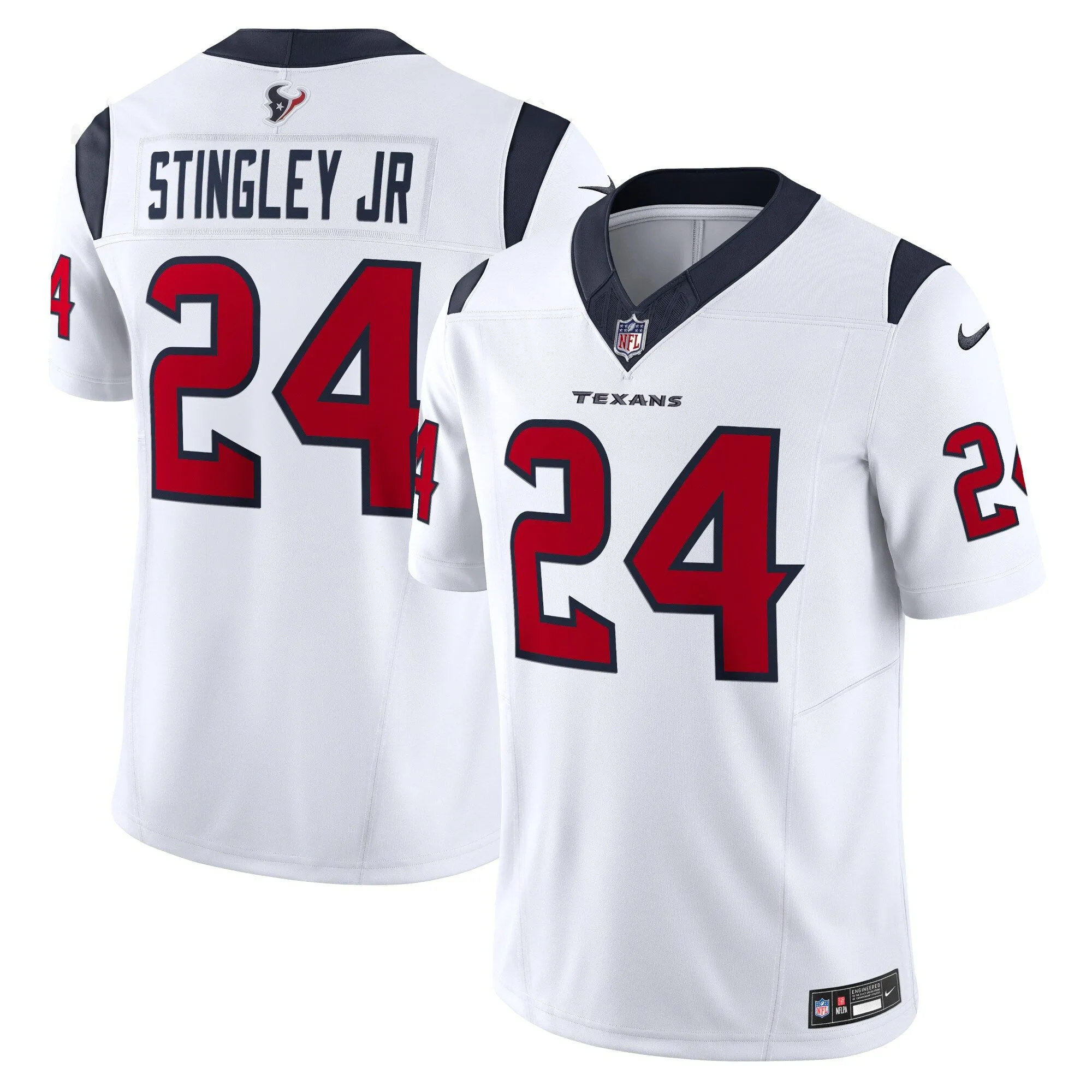 Derek Stingley Jr. Houston Texans  Vapor F.U.S.E. Limited Jersey - White