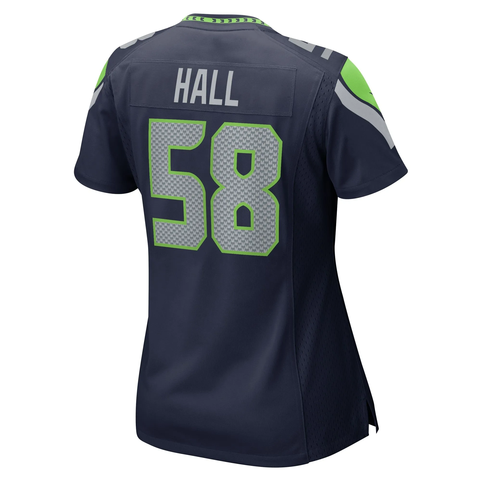 Derick Hall Seattle Seahawks  Women's  Game Jersey - College Navy