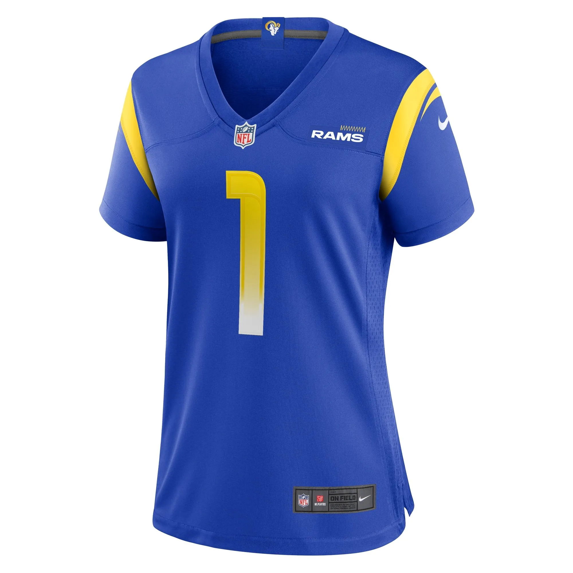 Derion Kendrick Los Angeles Rams  Women's Home Game Jersey - Royal