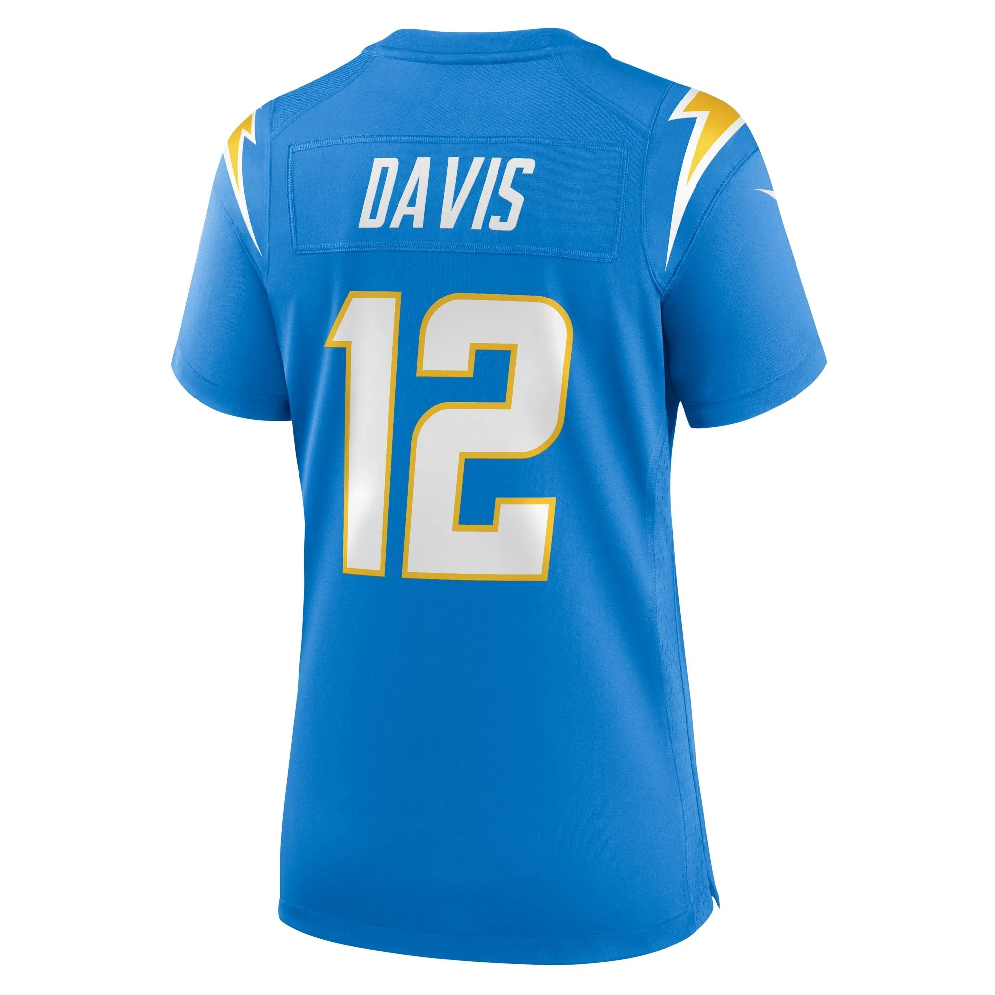 Derius Davis Los Angeles Chargers  Women's Team Game Jersey - Powder Blue