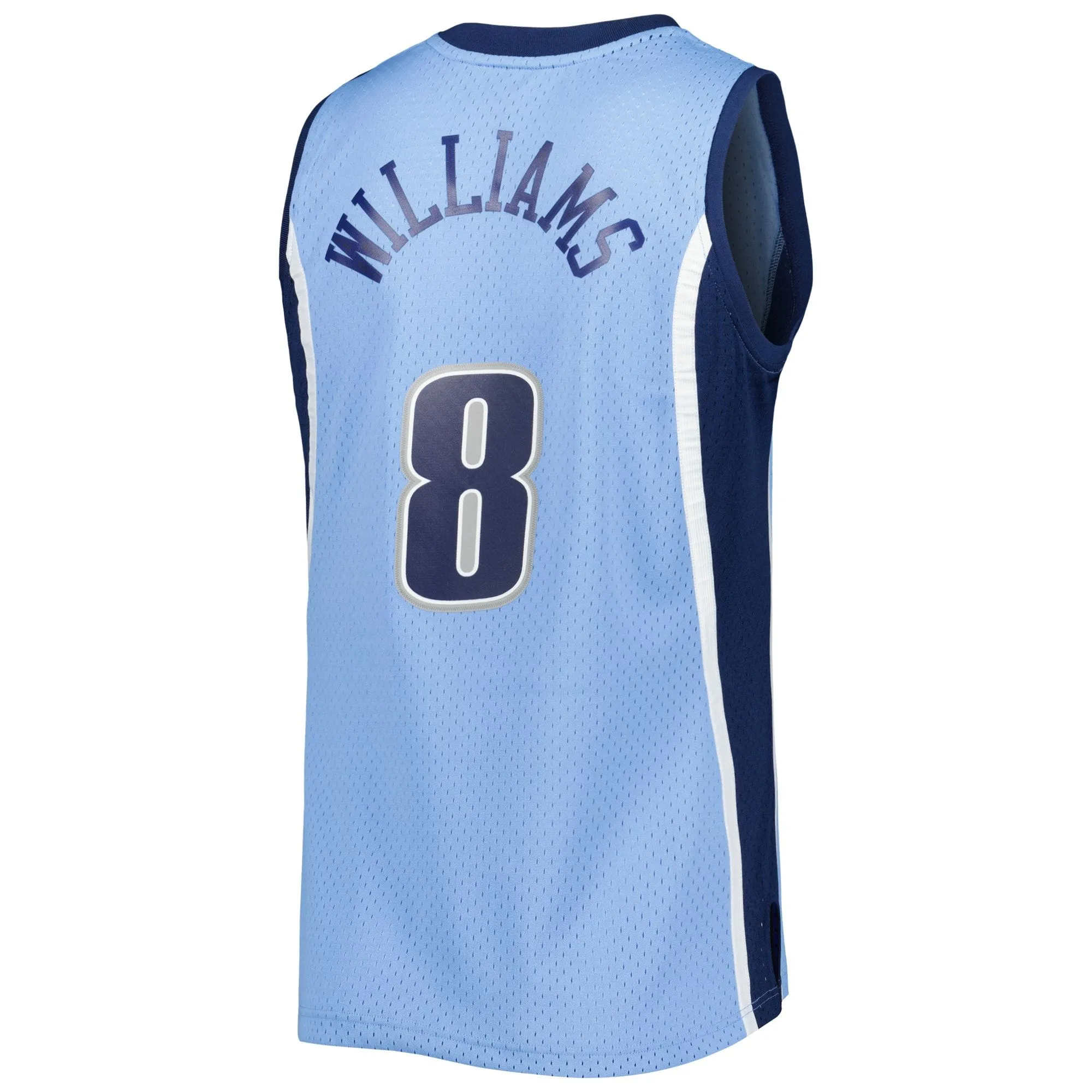 Deron Williams Utah Jazz Mitchell & Ness 2001/02 Hardwood Classics Swingman Jersey - Blue