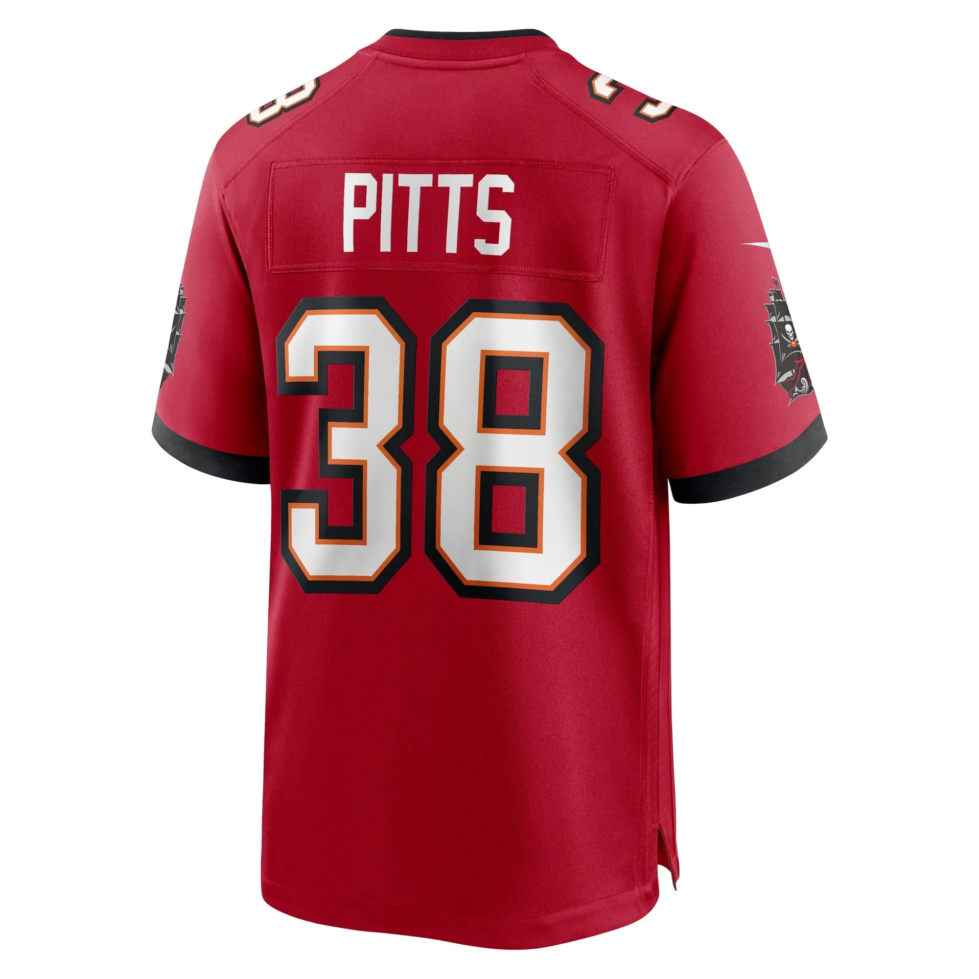 Derrek Pitts Tampa Bay Buccaneers   Game Jersey -  Red