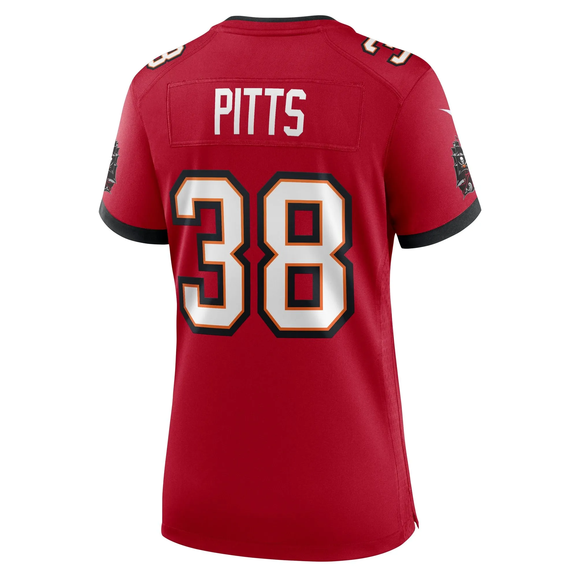 Derrek Pitts Tampa Bay Buccaneers  Women's  Game Jersey -  Red