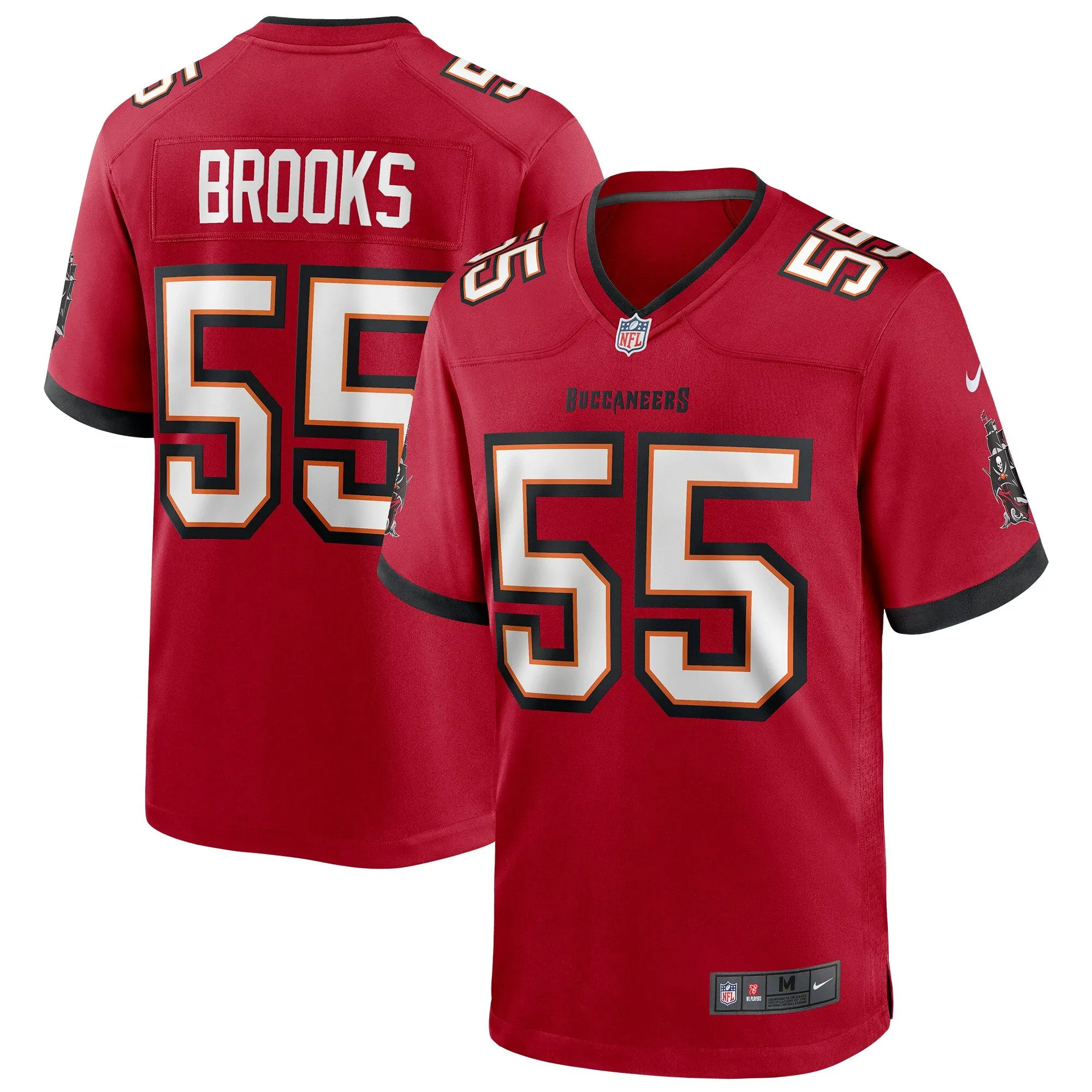 Derrick Brooks Tampa Bay Buccaneers  Game Retired Player Jersey - Red