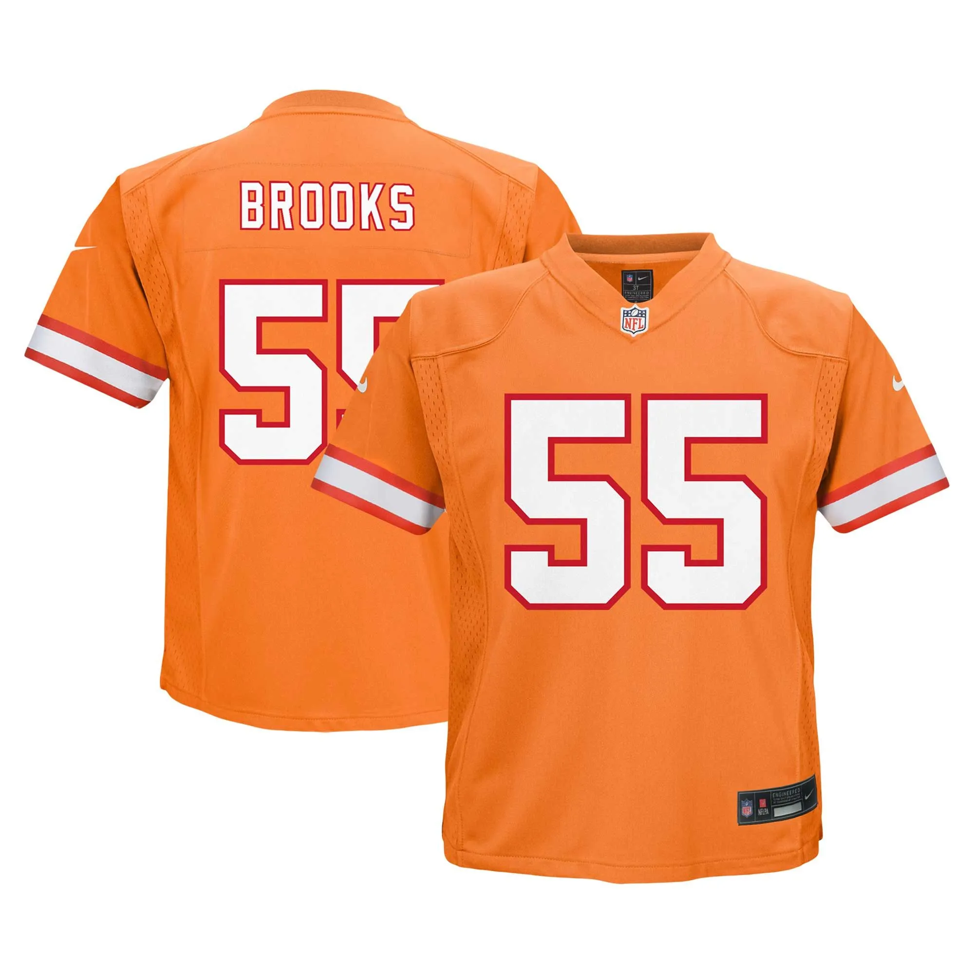 Derrick Brooks Tampa Bay Buccaneers  Infant Retired Player Game Jersey - Orange