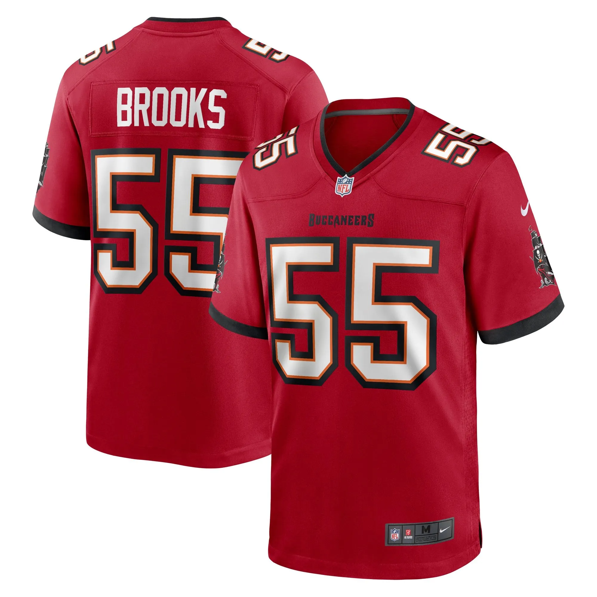 Derrick Brooks Tampa Bay Buccaneers  Retired Player Game Jersey - Red