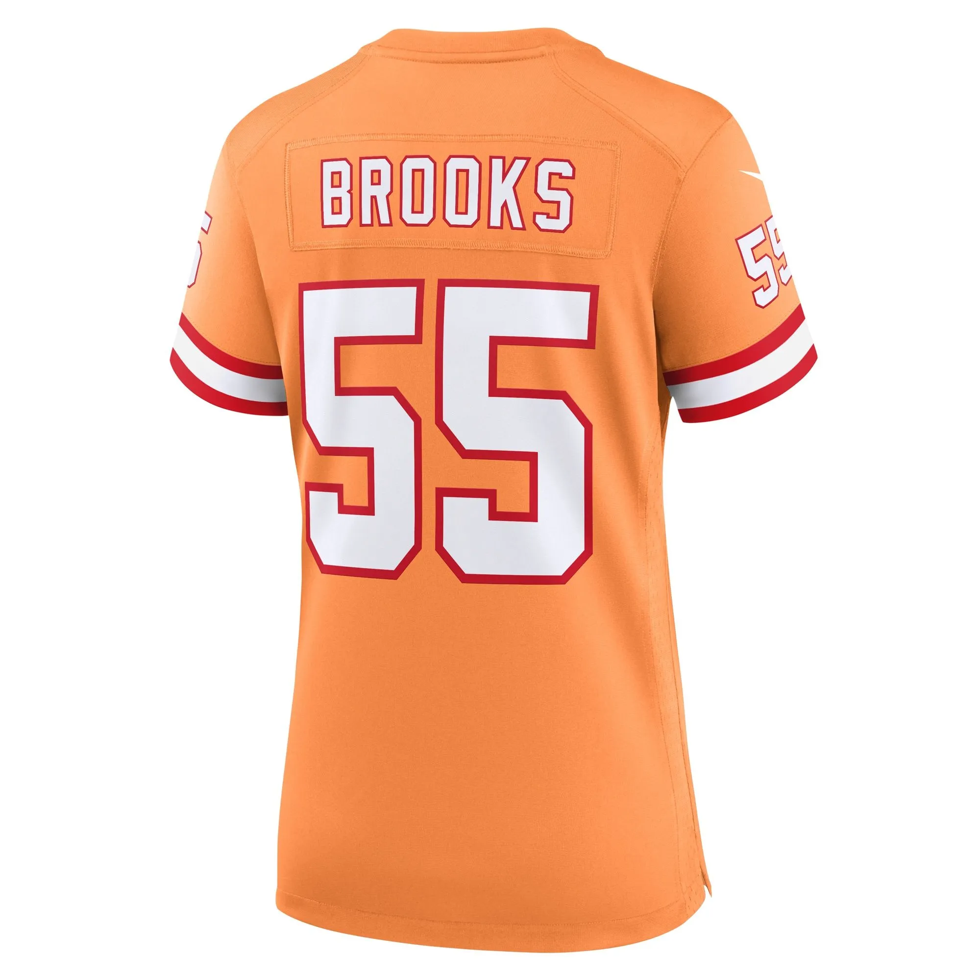 Derrick Brooks Tampa Bay Buccaneers  Women's Throwback Game Jersey - Orange