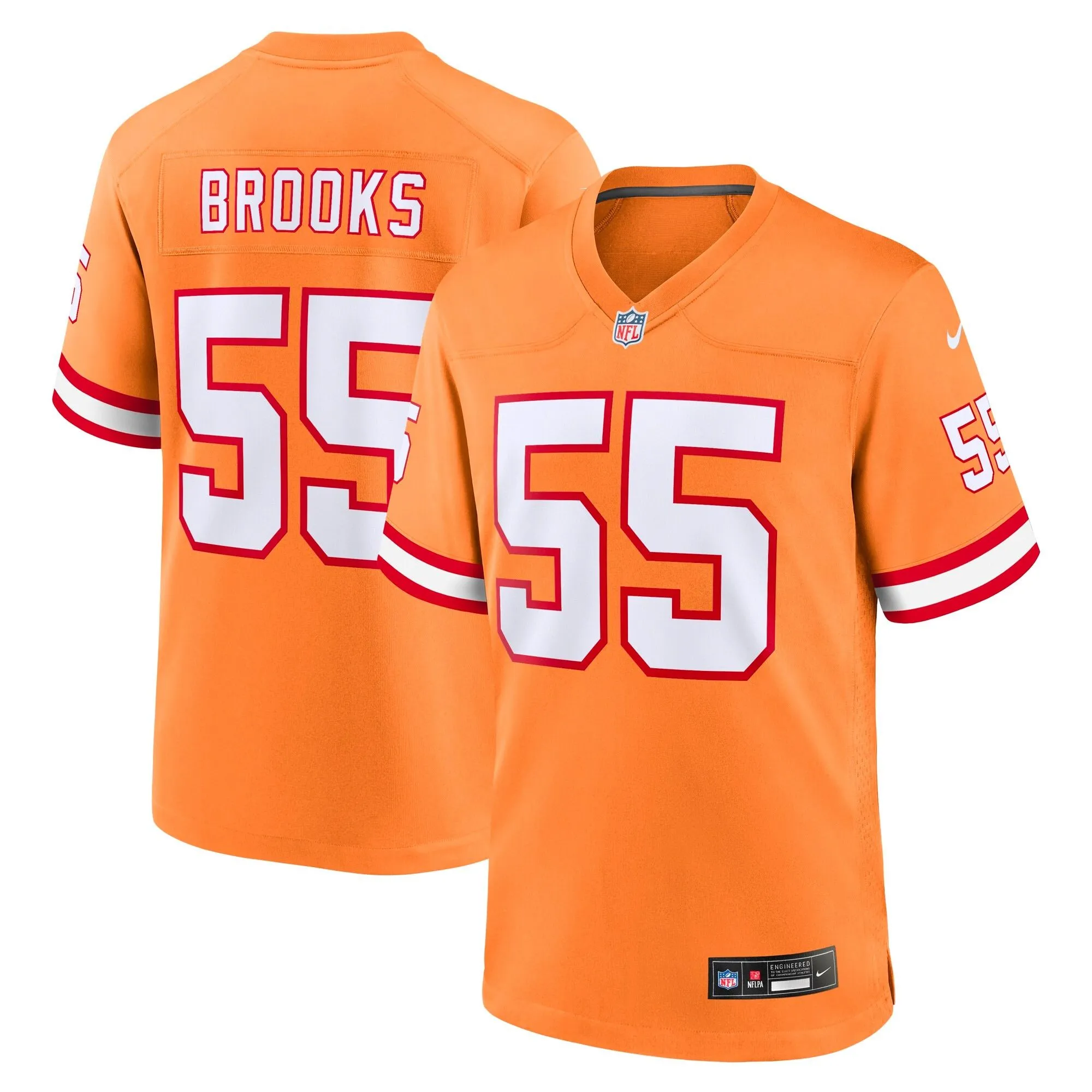 Derrick Brooks Tampa Bay Buccaneers  Youth Retired Player Game Jersey - Orange