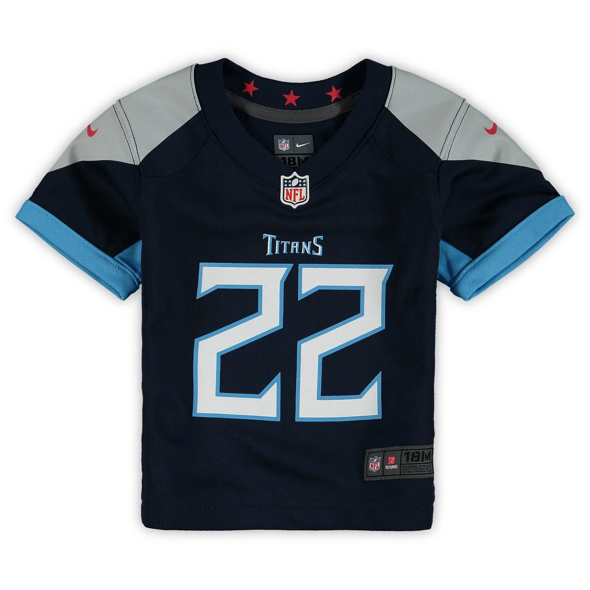 Derrick Henry Tennessee Titans  Infant Game Jersey - Navy