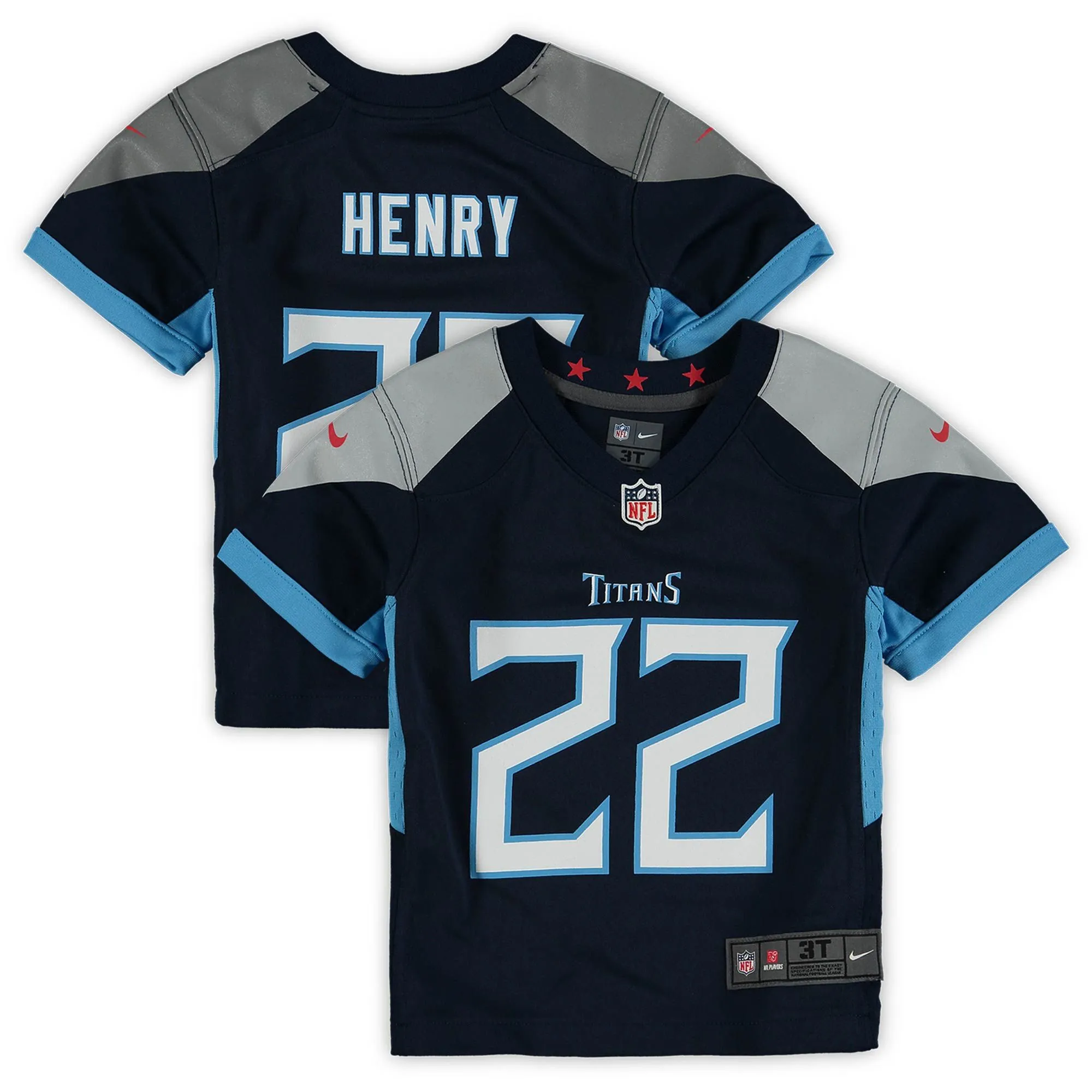 Derrick Henry Tennessee Titans  Toddler Game Jersey - Navy