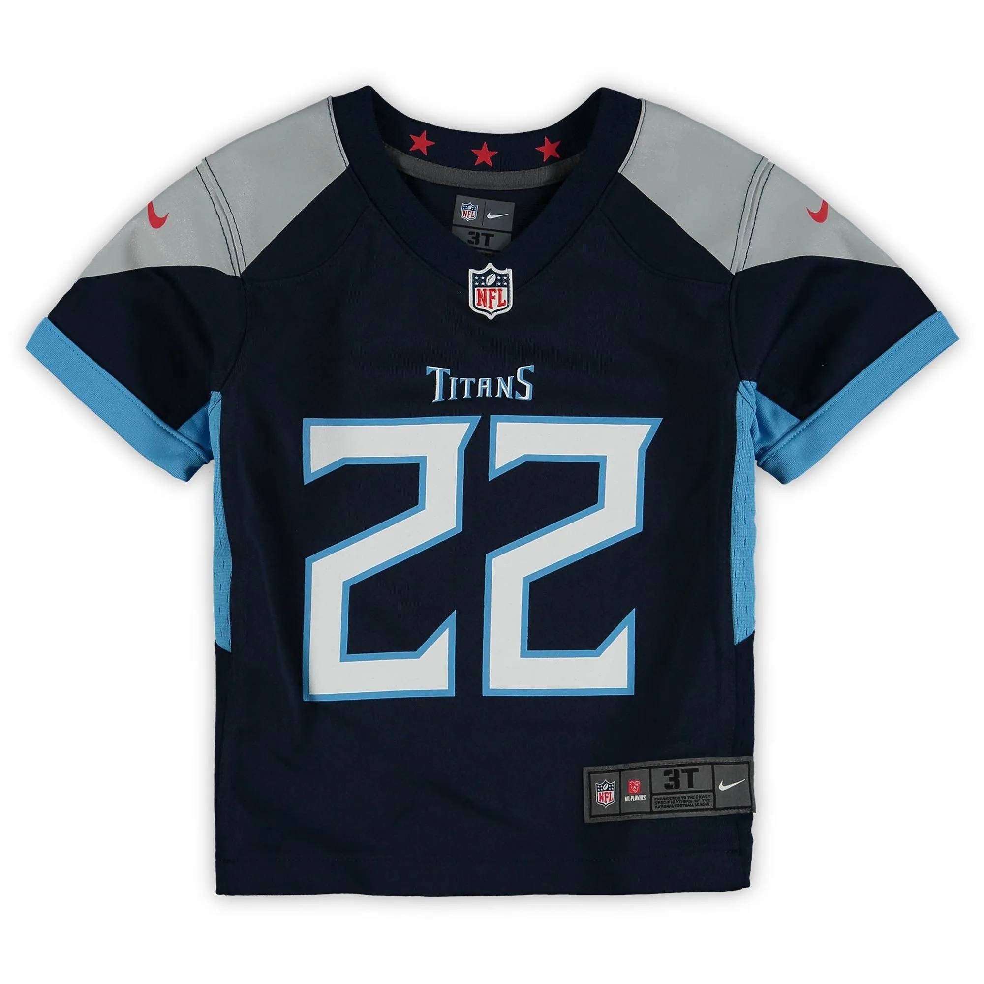 Derrick Henry Tennessee Titans  Toddler Game Jersey - Navy