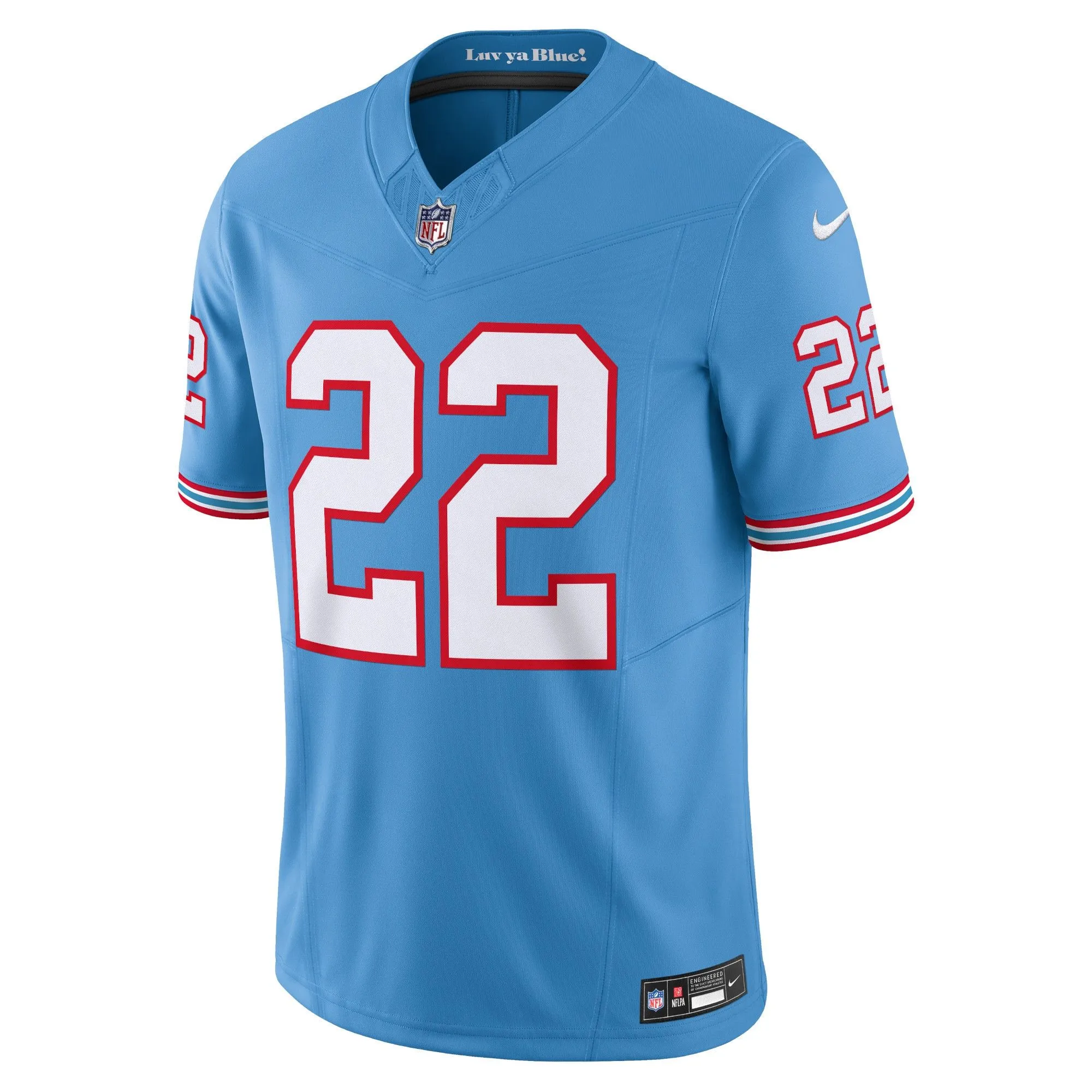 Derrick Henry Tennessee Titans  Vapor F.U.S.E. Limited Jersey - Light Blue