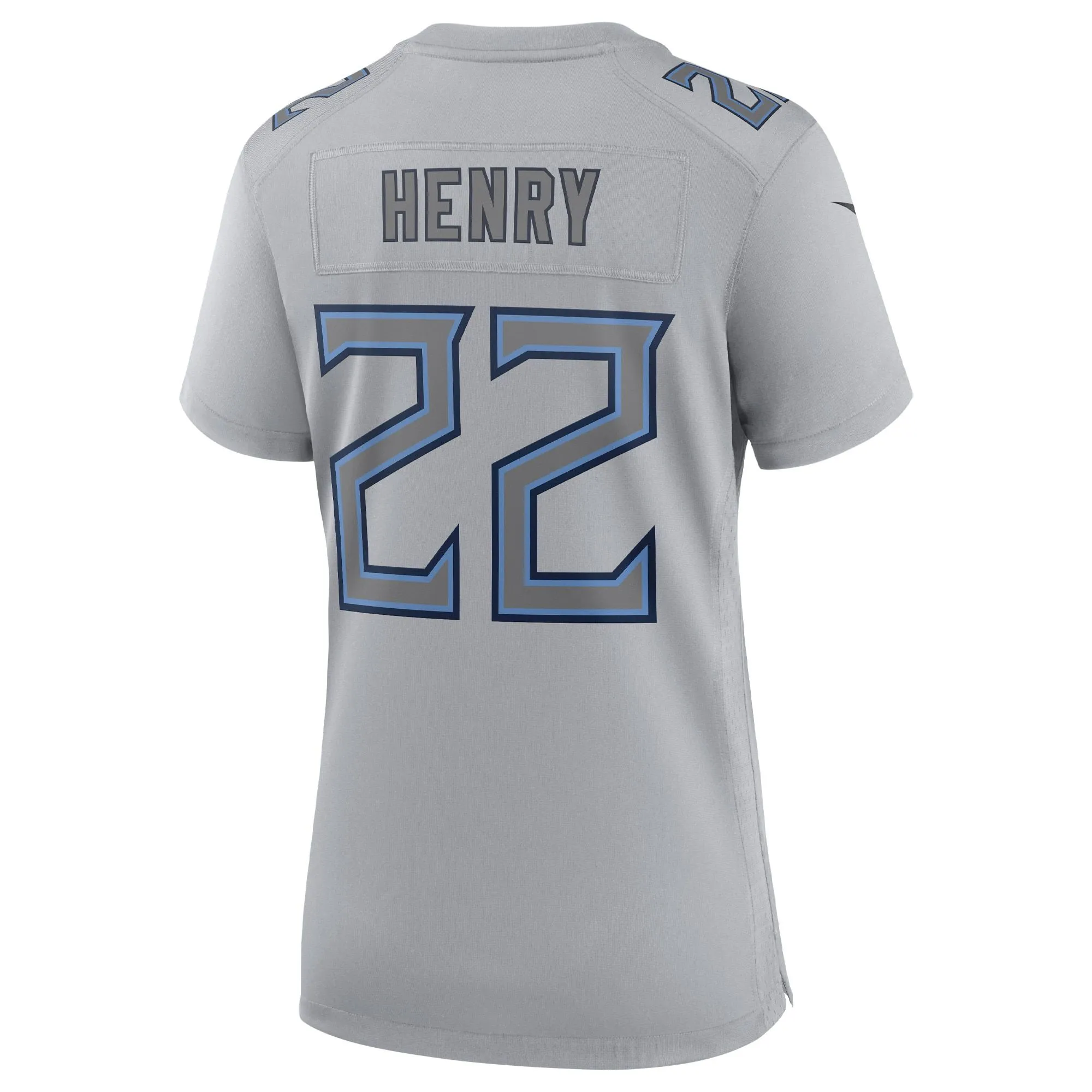 Derrick Henry Tennessee Titans  Women's Atmosphere Fashion Game Jersey - Gray