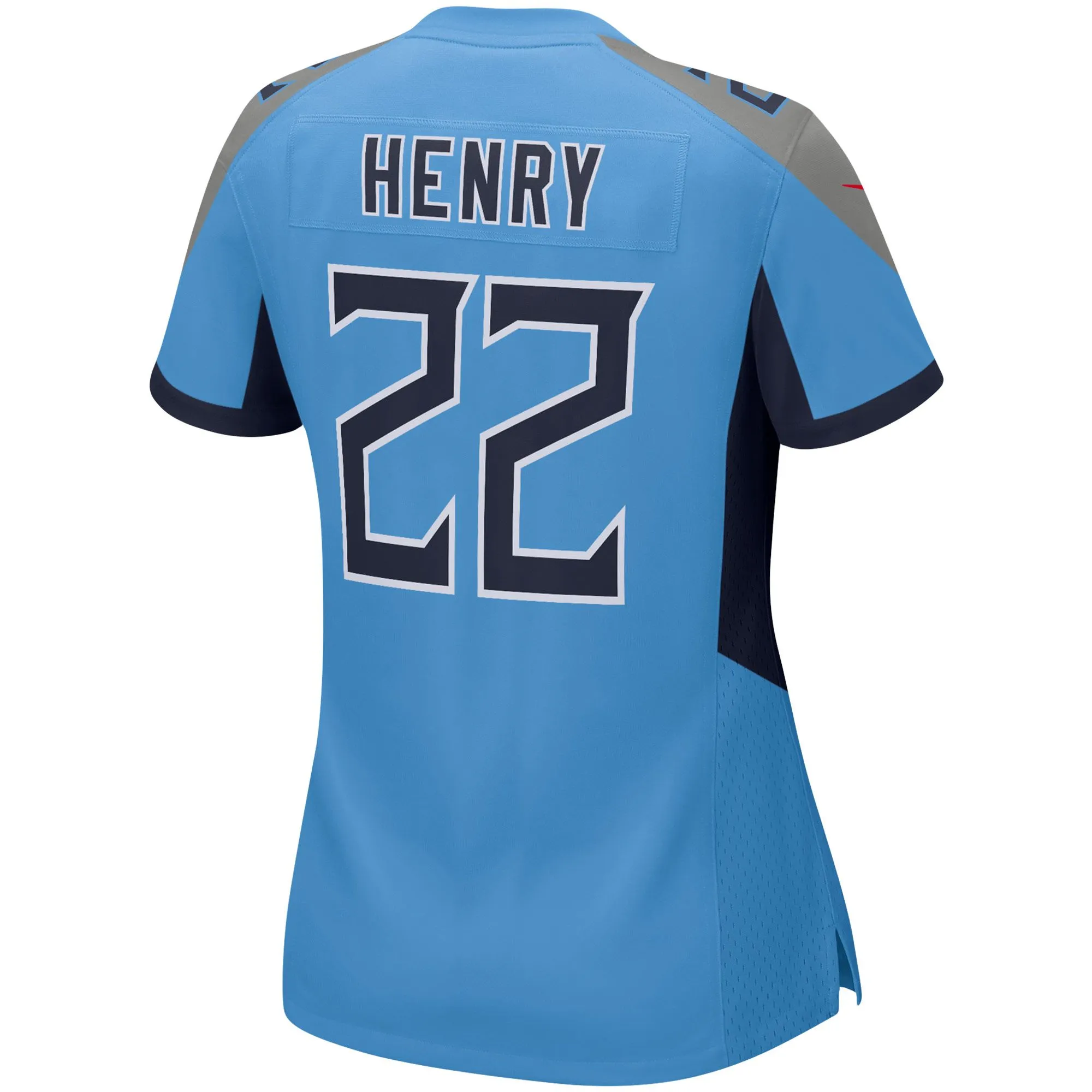 Derrick Henry Tennessee Titans  Women's Game Jersey - Light Blue