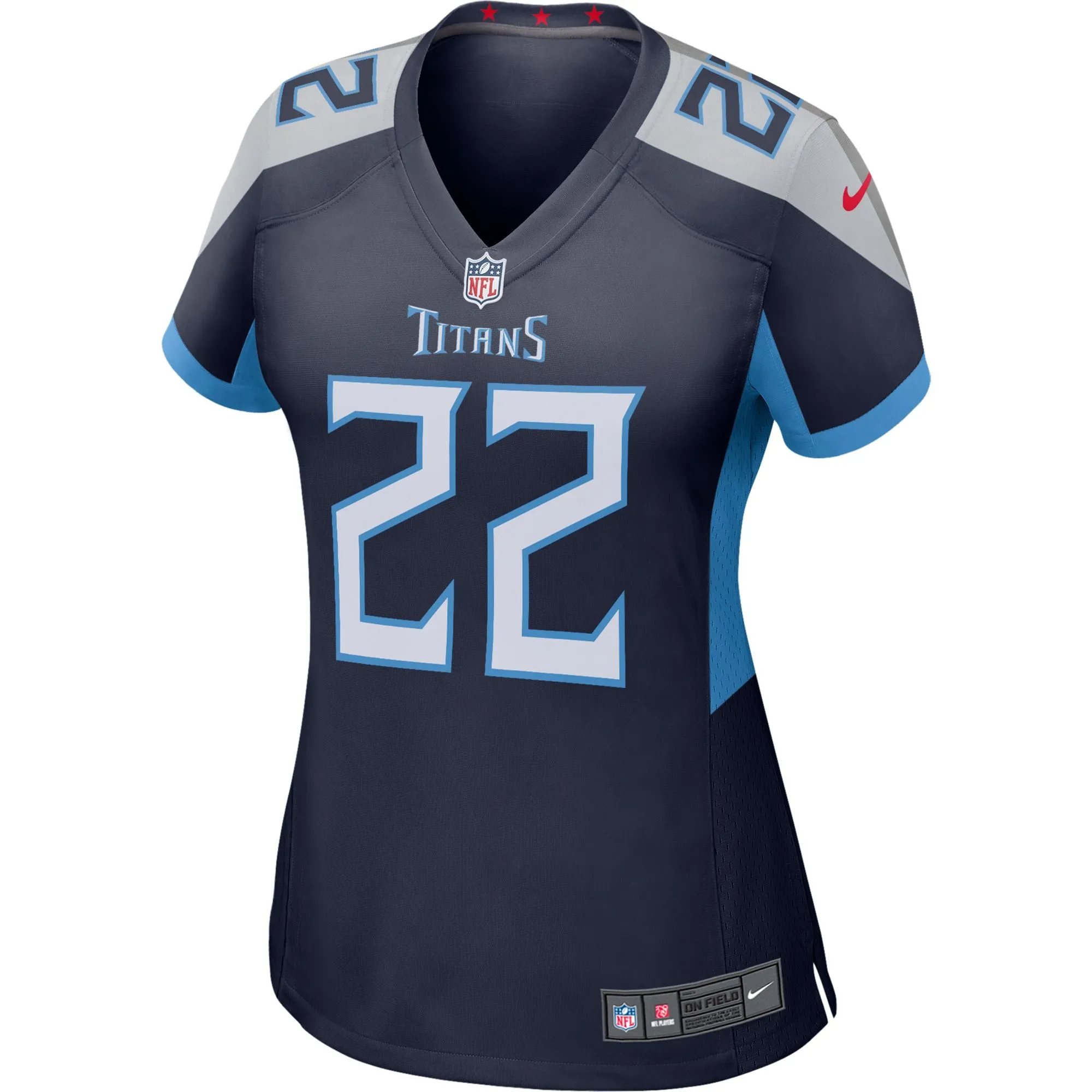 Derrick Henry Tennessee Titans  Women's Game Jersey - Navy