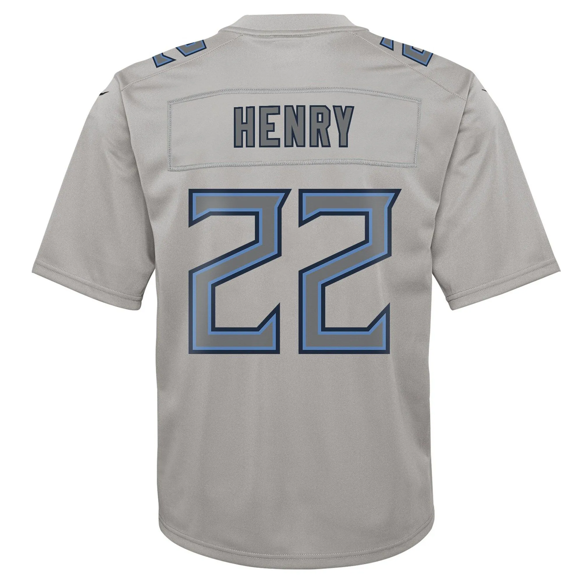 Derrick Henry Tennessee Titans  Youth Atmosphere Game Jersey - Gray