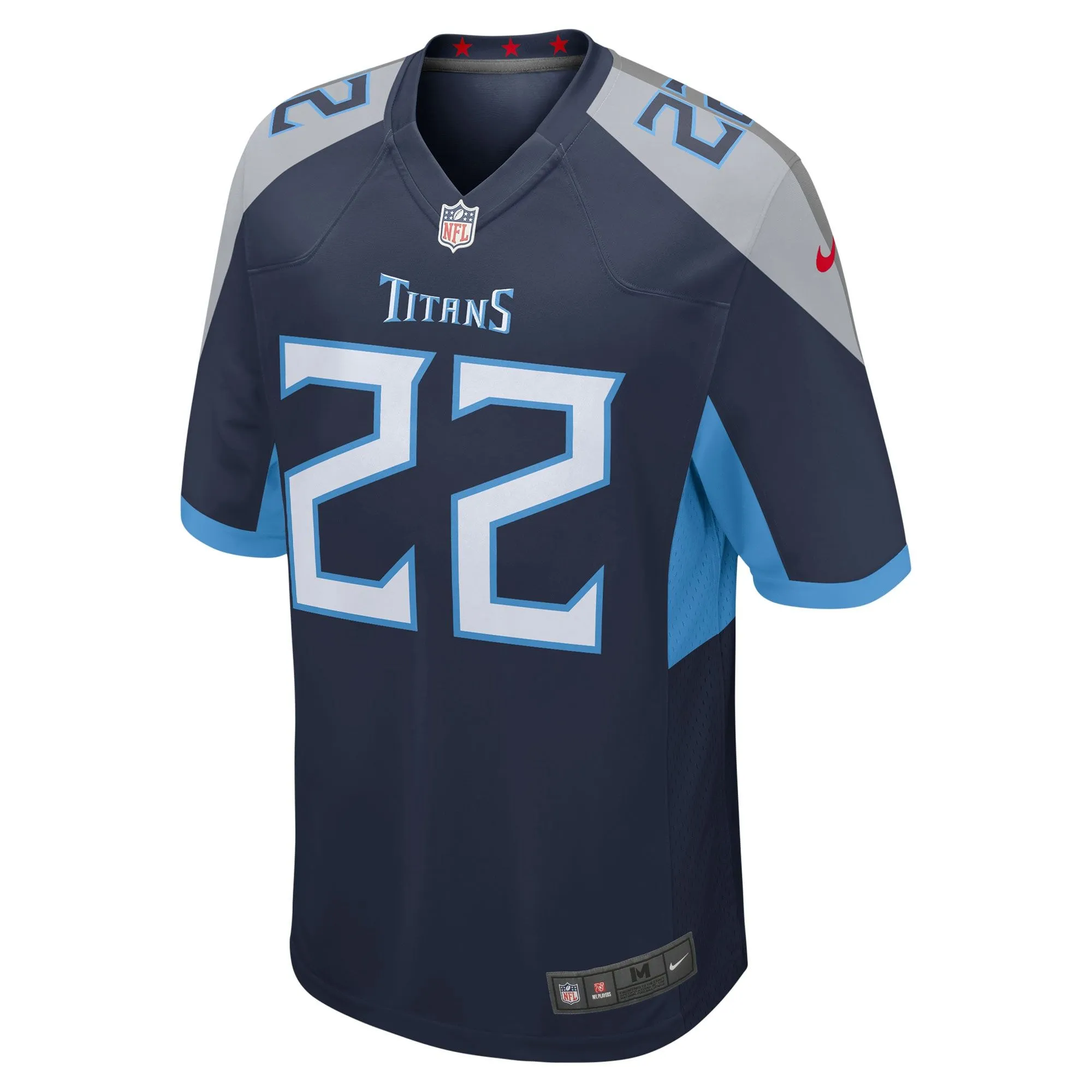 Derrick Henry Tennessee Titans  Youth Game Jersey - Navy