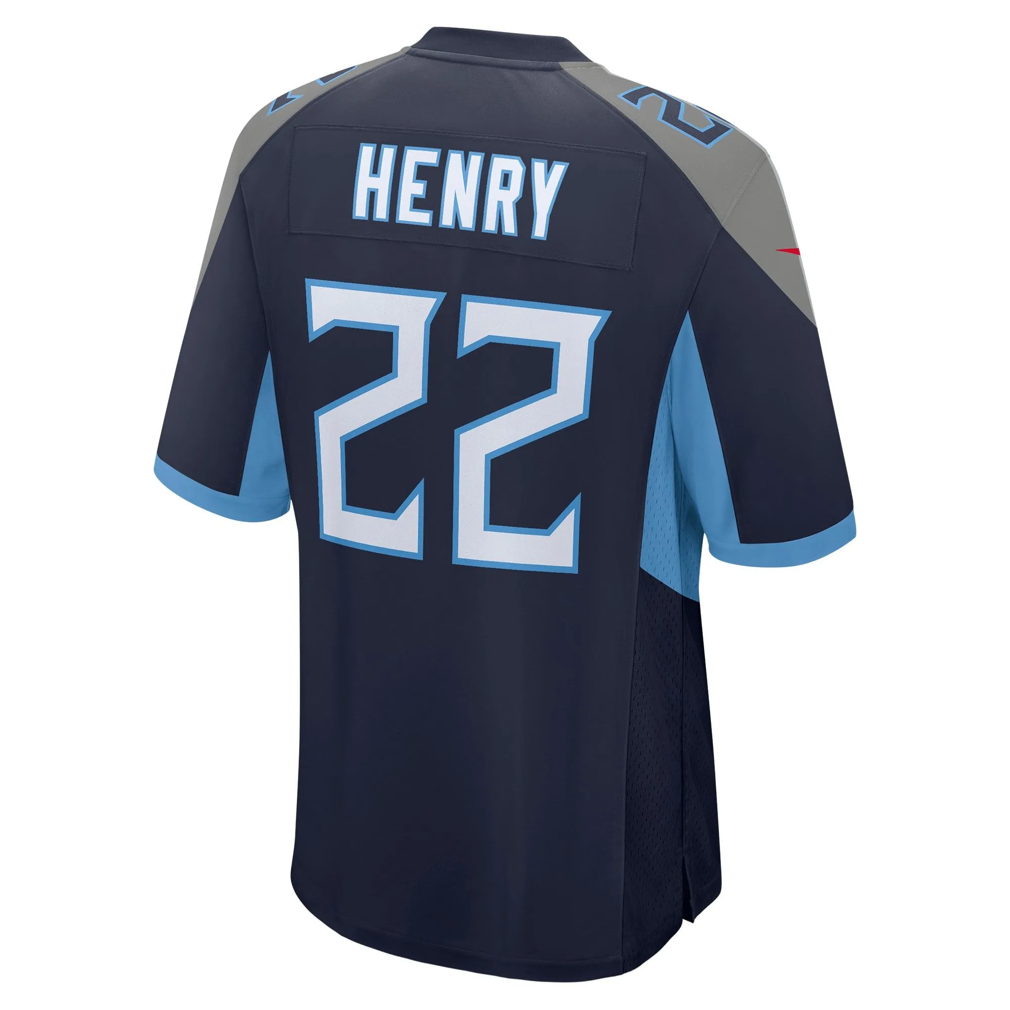 Derrick Henry Tennessee Titans  Youth Game Jersey - Navy