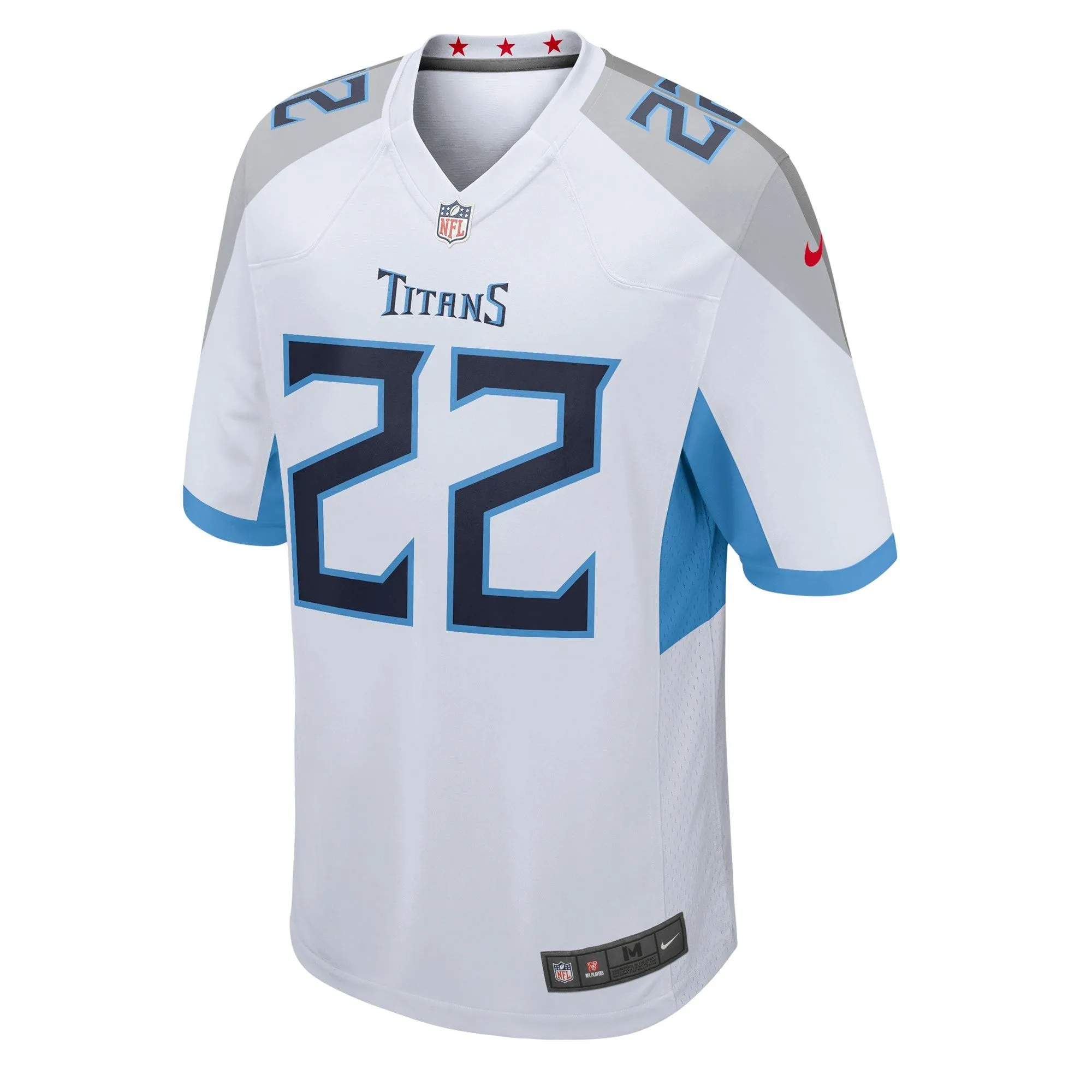 Derrick Henry Tennessee Titans  Youth Game Jersey - White