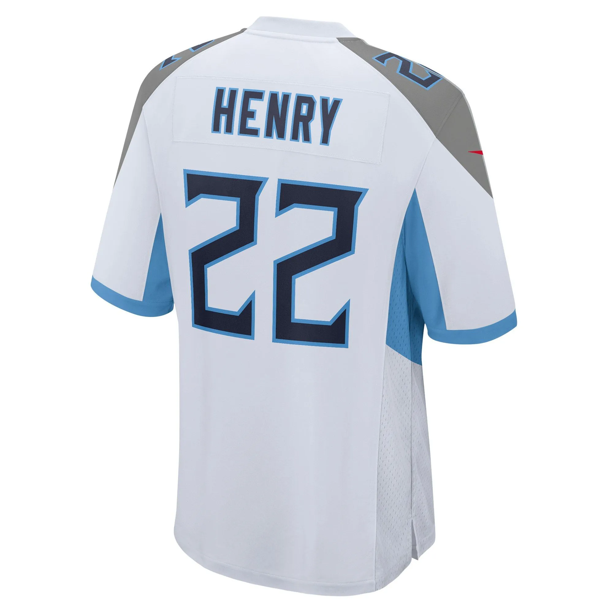 Derrick Henry Tennessee Titans  Youth Game Jersey - White