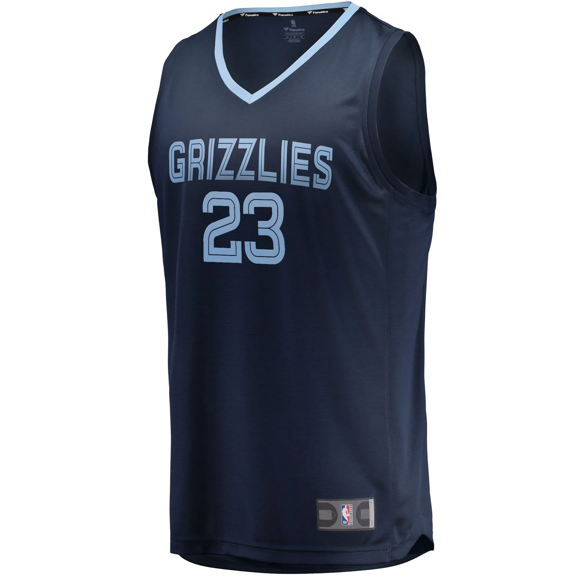 Derrick Rose Memphis Grizzlies Fanatics Branded Men's Fast Break Player Jersey - Icon Edition - Navy