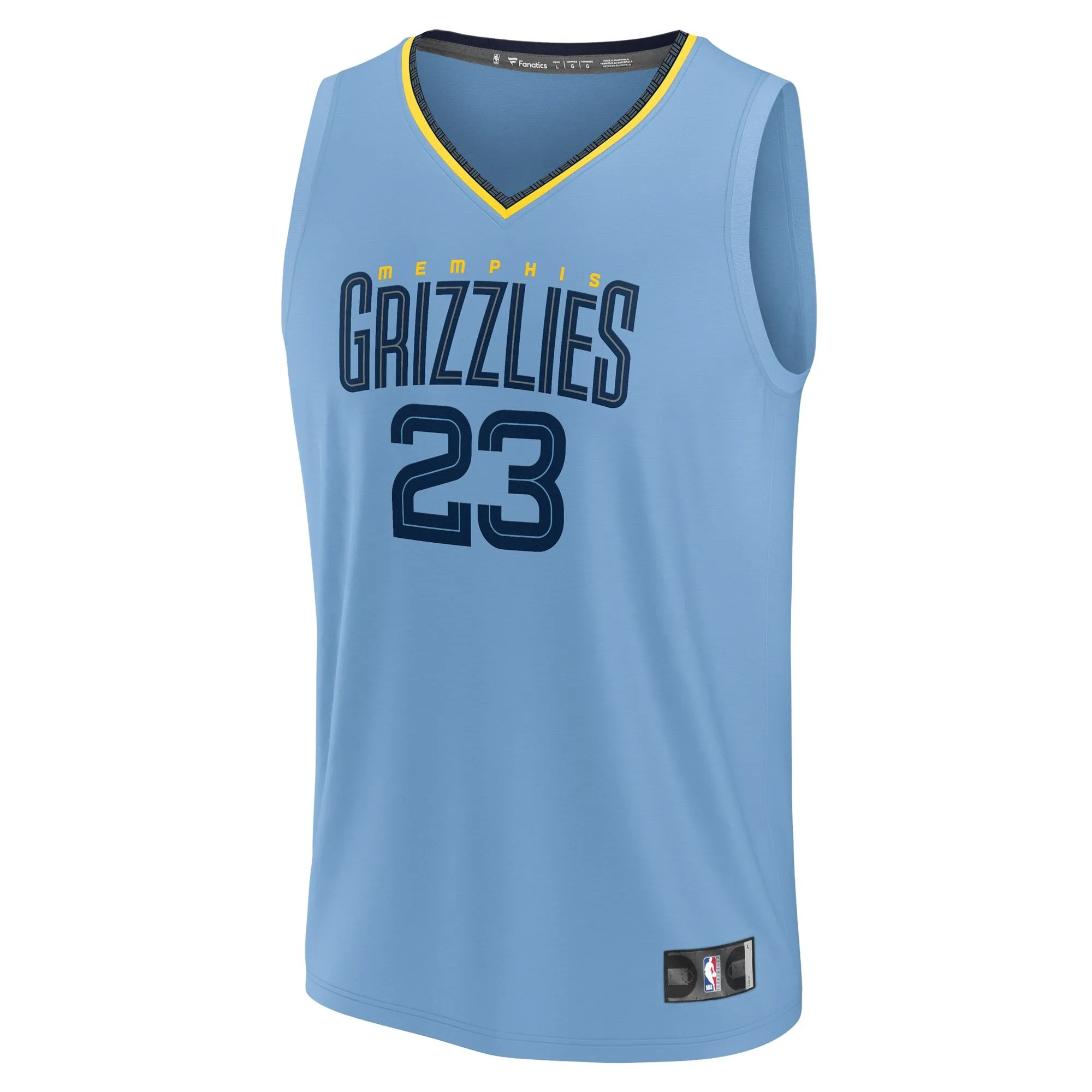 Derrick Rose Memphis Grizzlies Fanatics Branded Youth Fast Break Player Jersey - Statement Edition - Light Blue