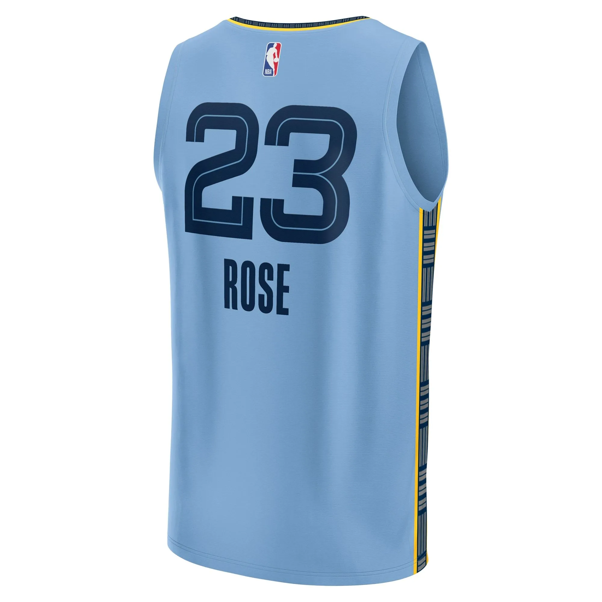 Derrick Rose Memphis Grizzlies Fanatics Branded Youth Fast Break Player Jersey - Statement Edition - Light Blue