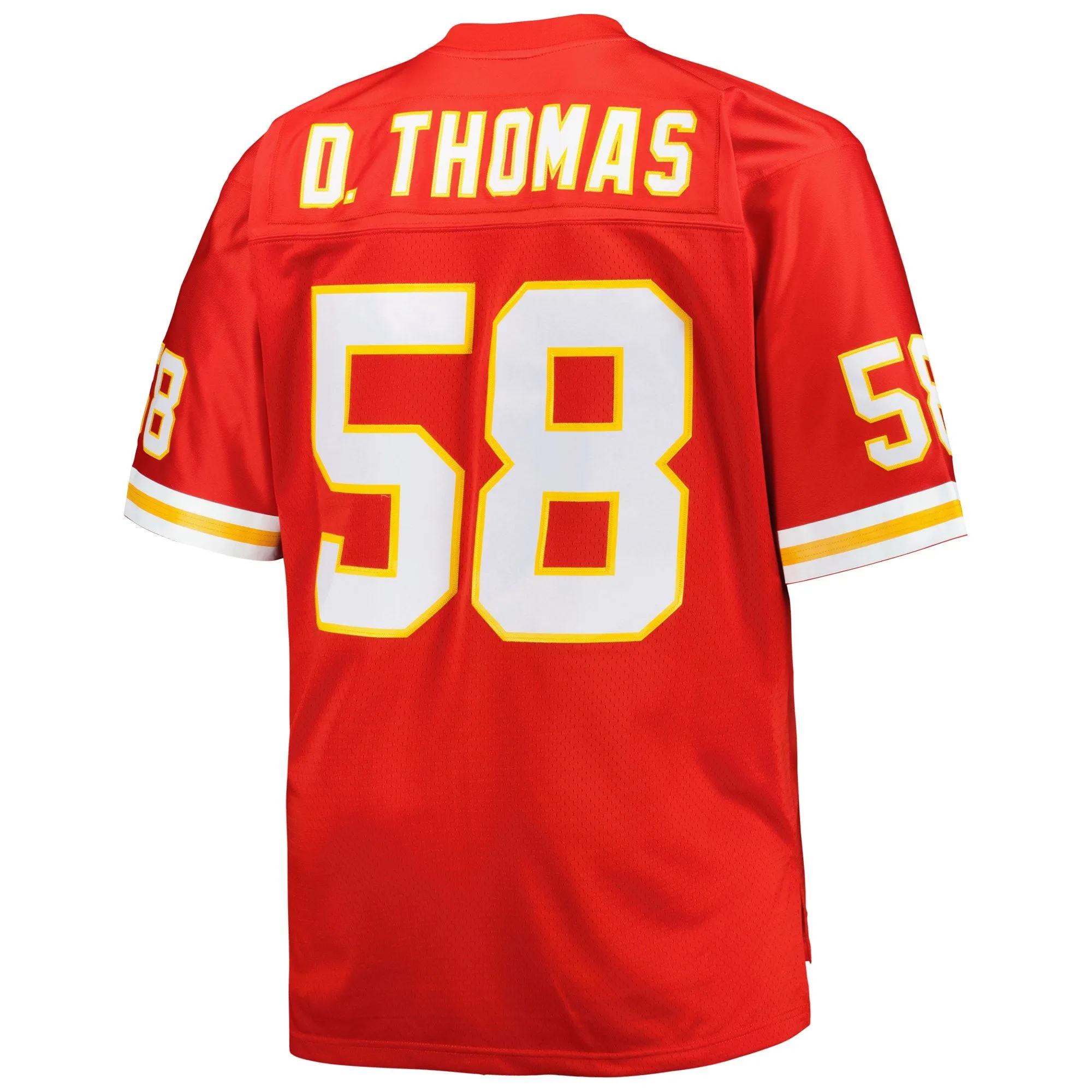 Derrick Thomas Kansas City Chiefs Mitchell & Ness Big & Tall 1994 Retired Player Replica Jersey - Red