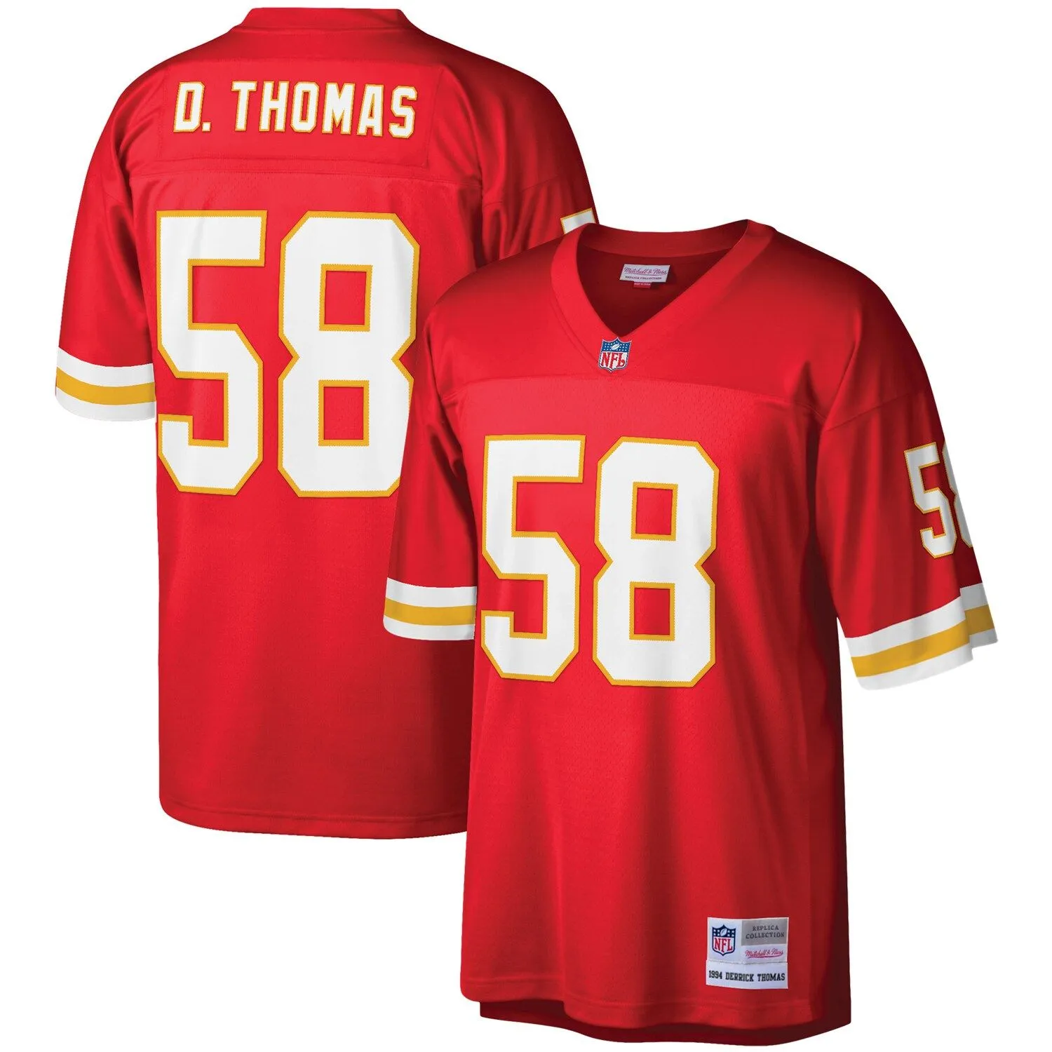 Derrick Thomas Kansas City Chiefs Mitchell & Ness Legacy Replica Jersey - Red