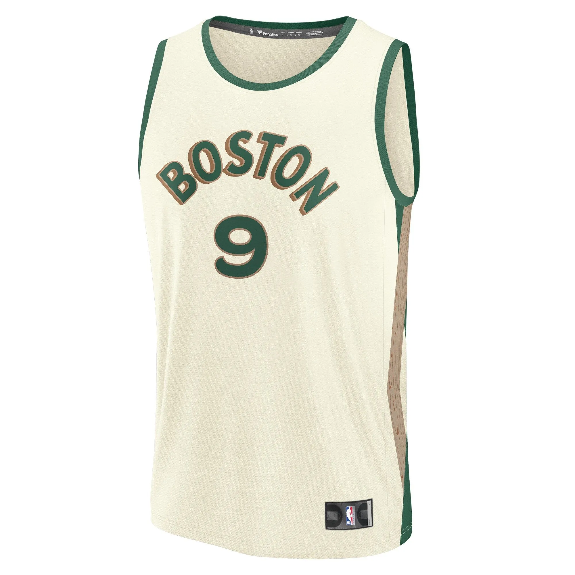 Derrick White Boston Celtics Fanatics Branded Fast Break Jersey - White - City Edition