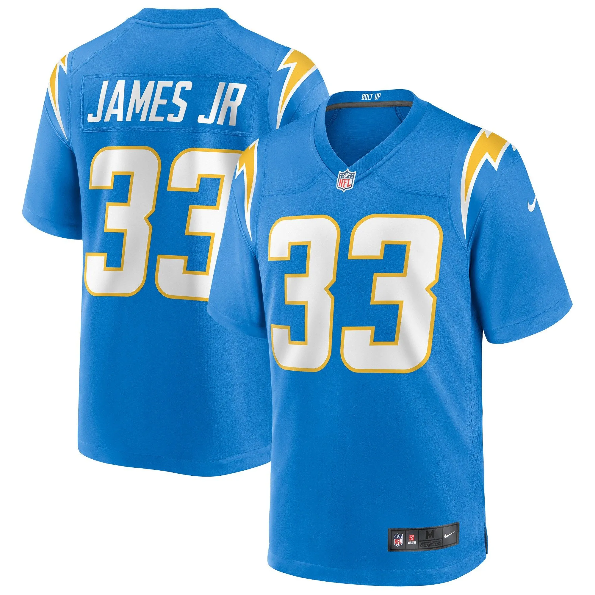 Derwin James Los Angeles Chargers  Game Player Jersey - Powder Blue