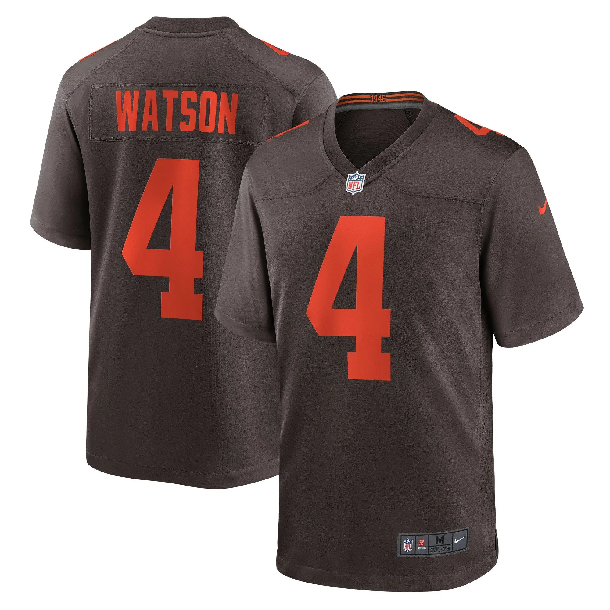 Deshaun Watson Cleveland Browns  Alternate Game Jersey - Brown