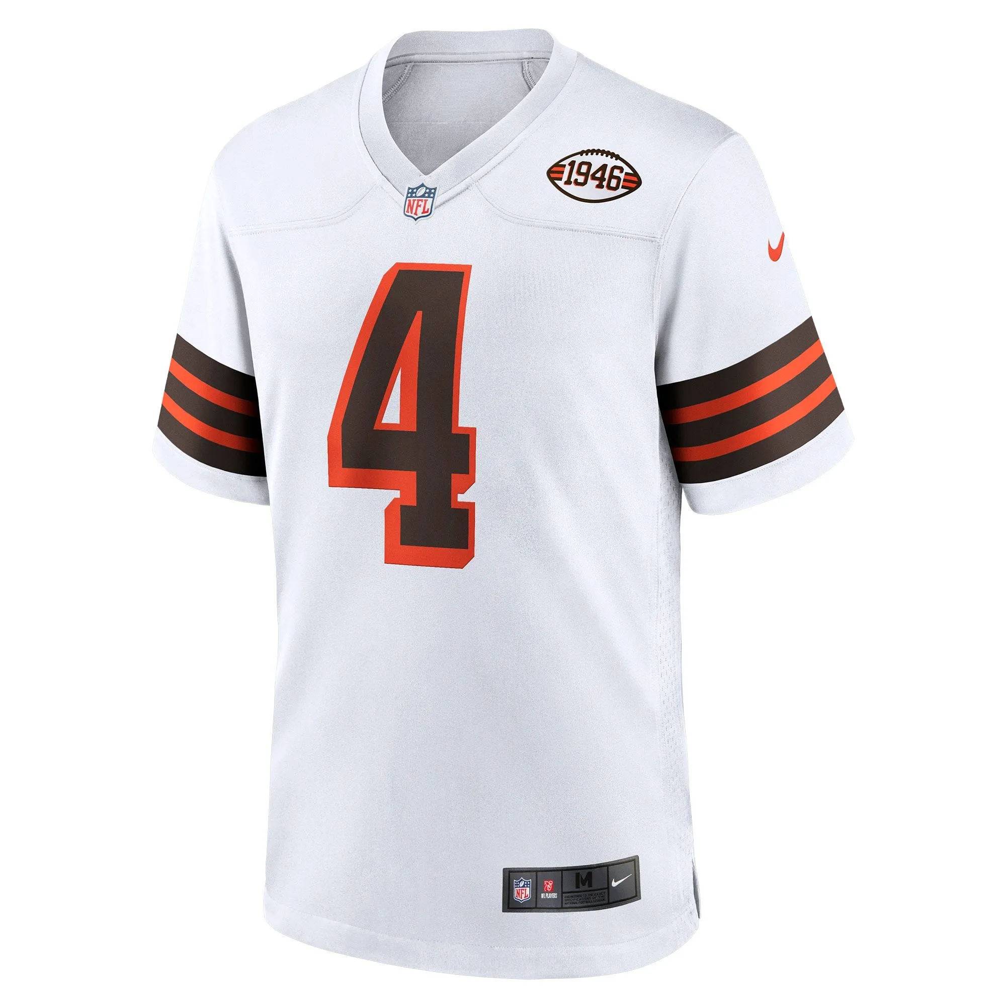 Deshaun Watson Cleveland Browns  Alternate Game Jersey - White