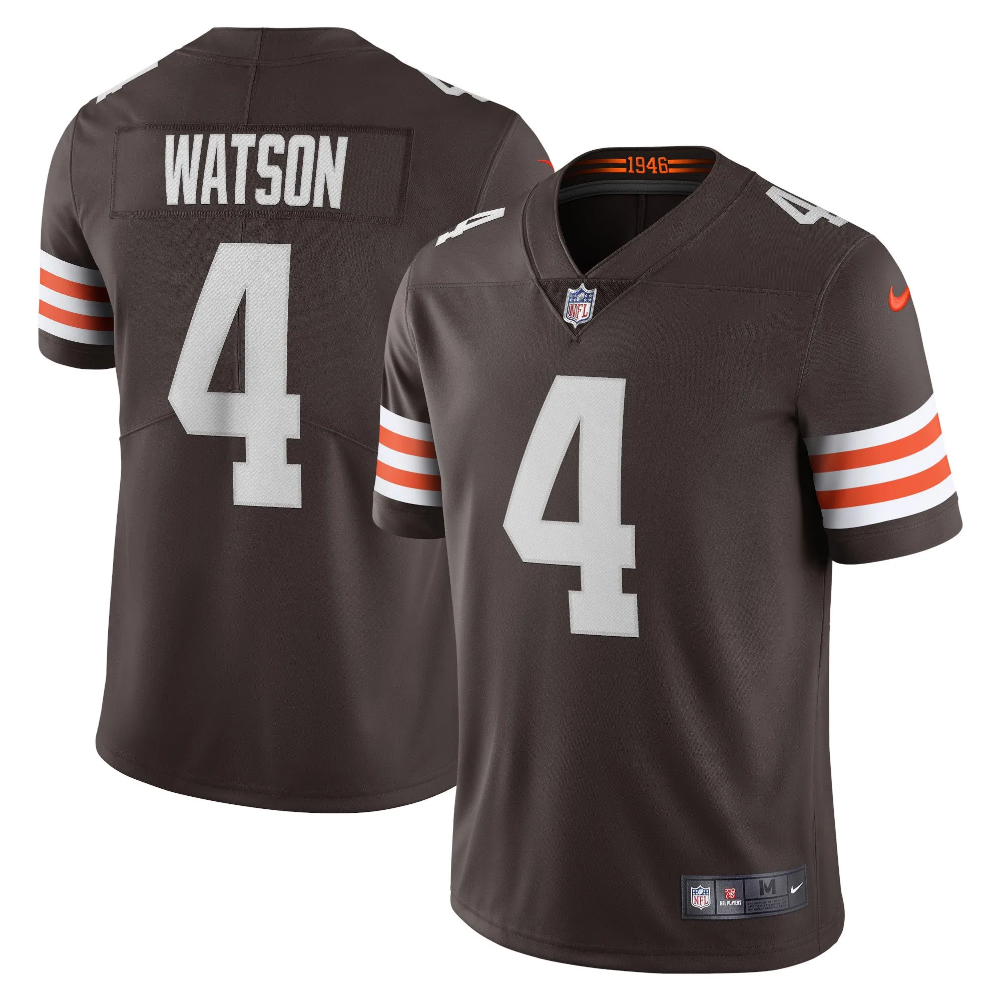 Deshaun Watson Cleveland Browns  Men's Vapor Limited Jersey - Brown